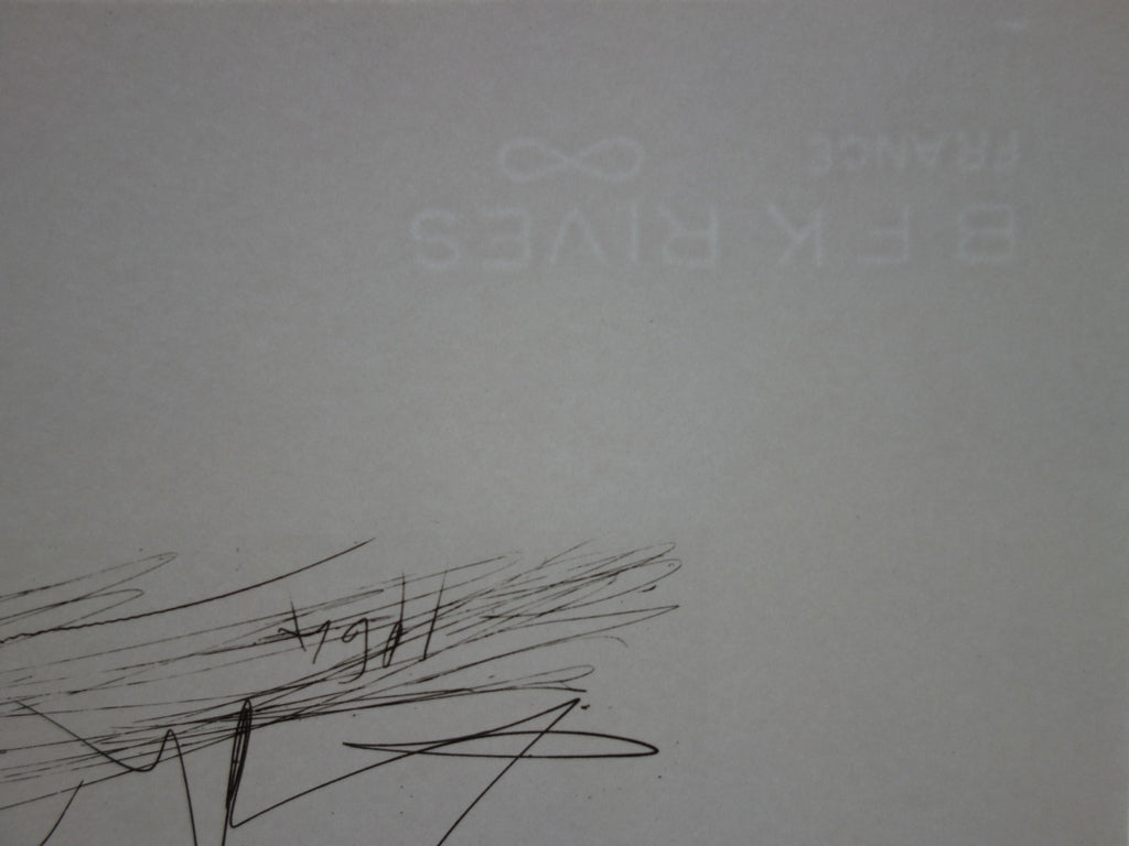 Salvador DALI: Nueva York - Plaza, litografía firmada