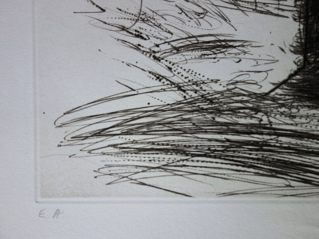 Salvador DALI : Telegraph Hill - Gravure originale signée