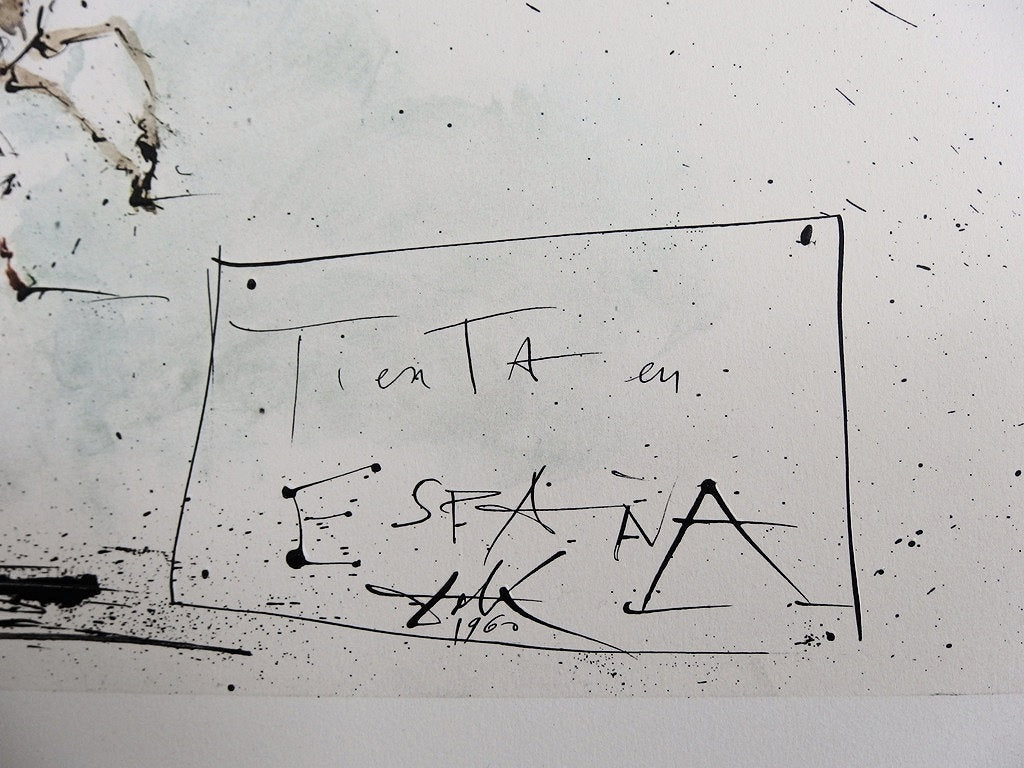 Salvador DALI: Tienta - Place in Spain, Signed Lithograph