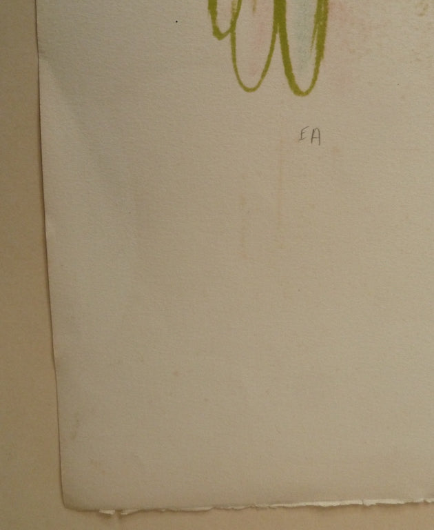Régis DHO : La fée - Lithographie originale signée
