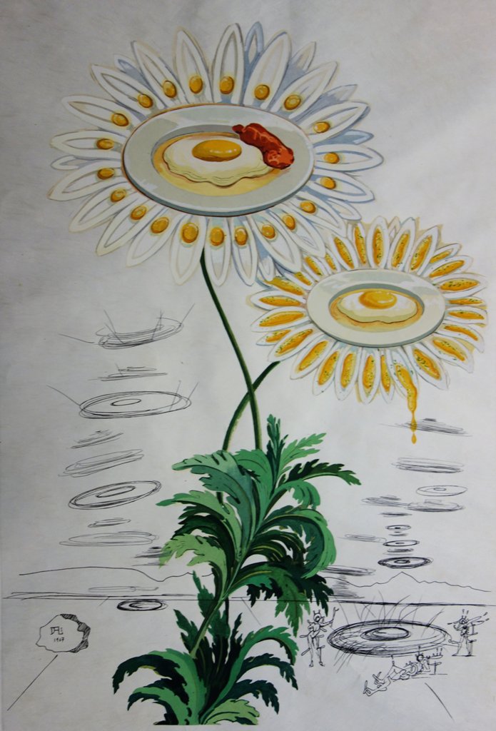 Salvador DALI : Marguerite - Gravure originale signée
