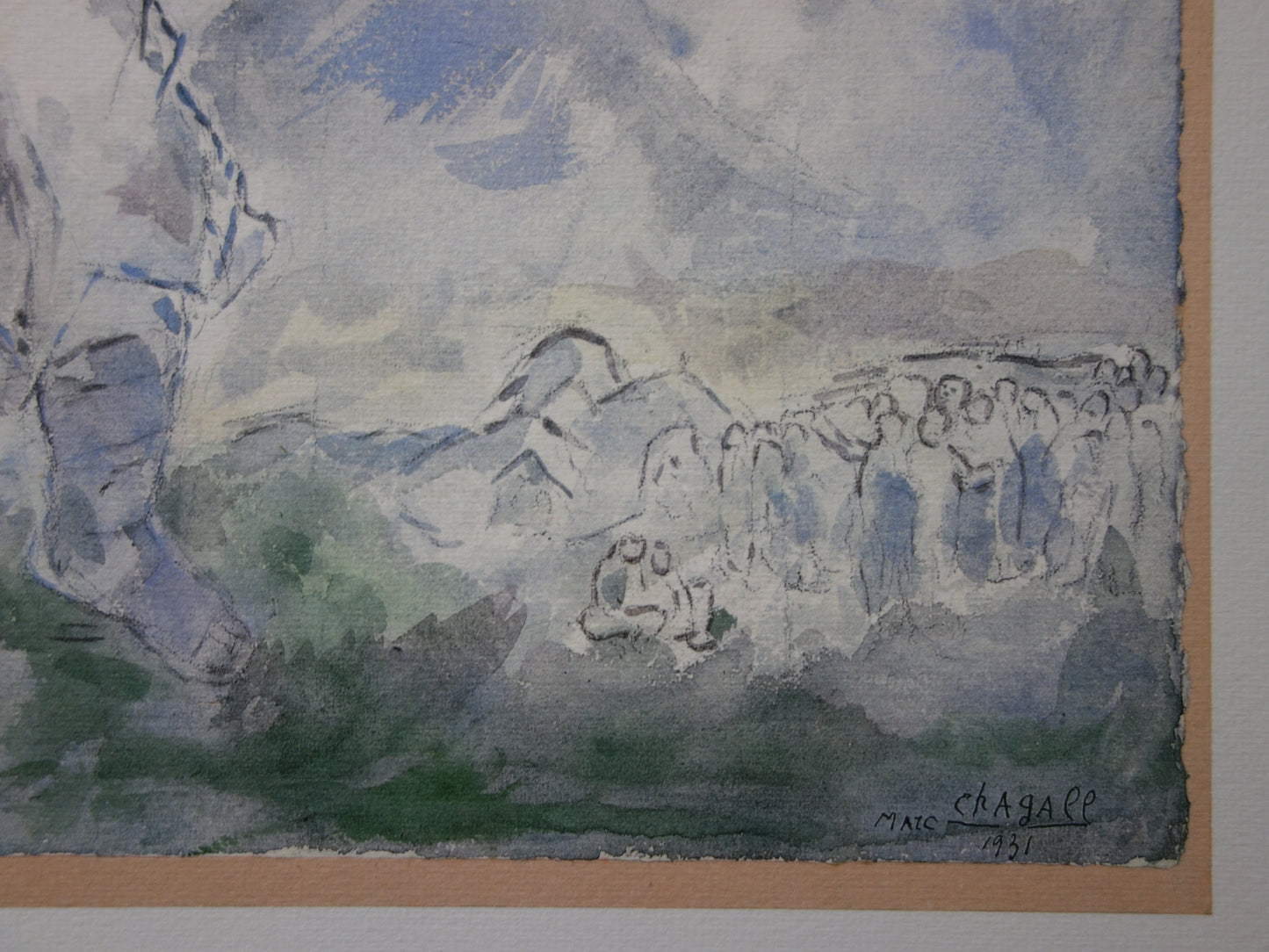 Marc CHAGALL : Josué - Lithographie signée