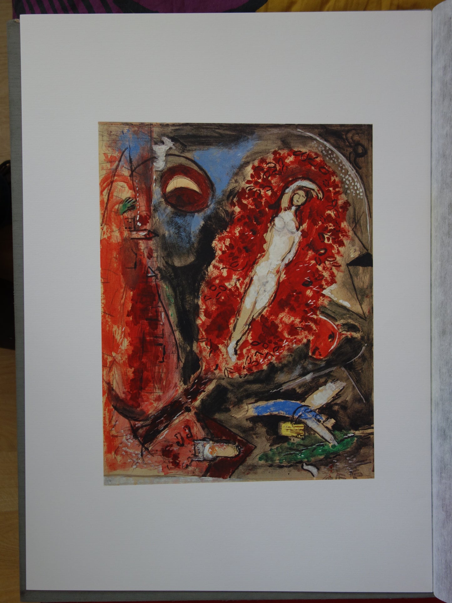 Marc CHAGALL: El Cantar de los Cantares II - Litografía