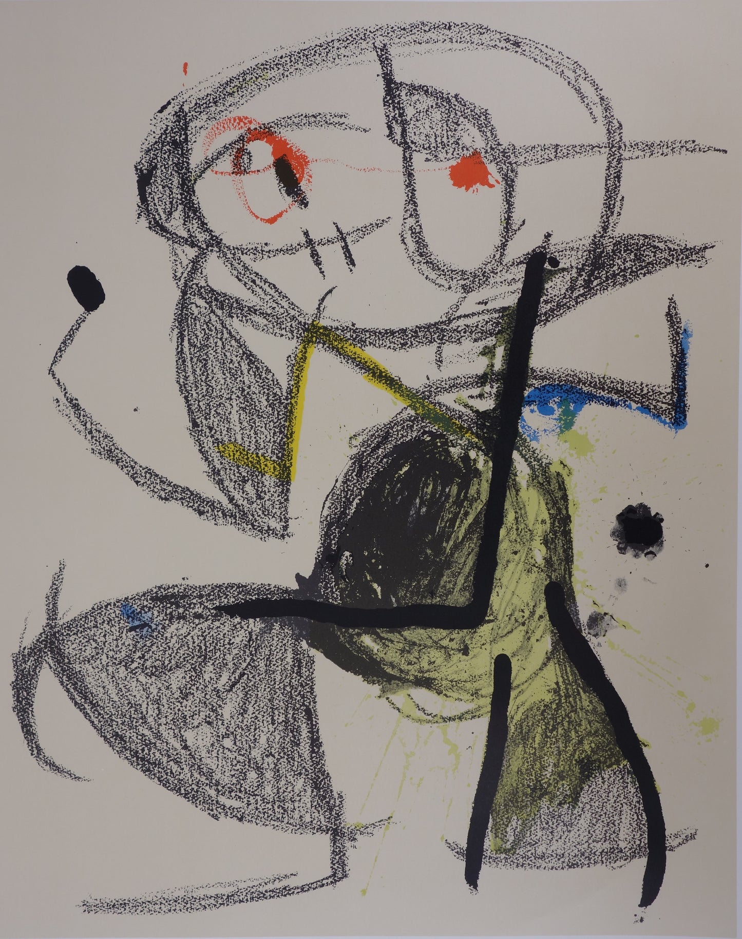 Joan MIRO : Œuvres récentes - Affiche en lithographie