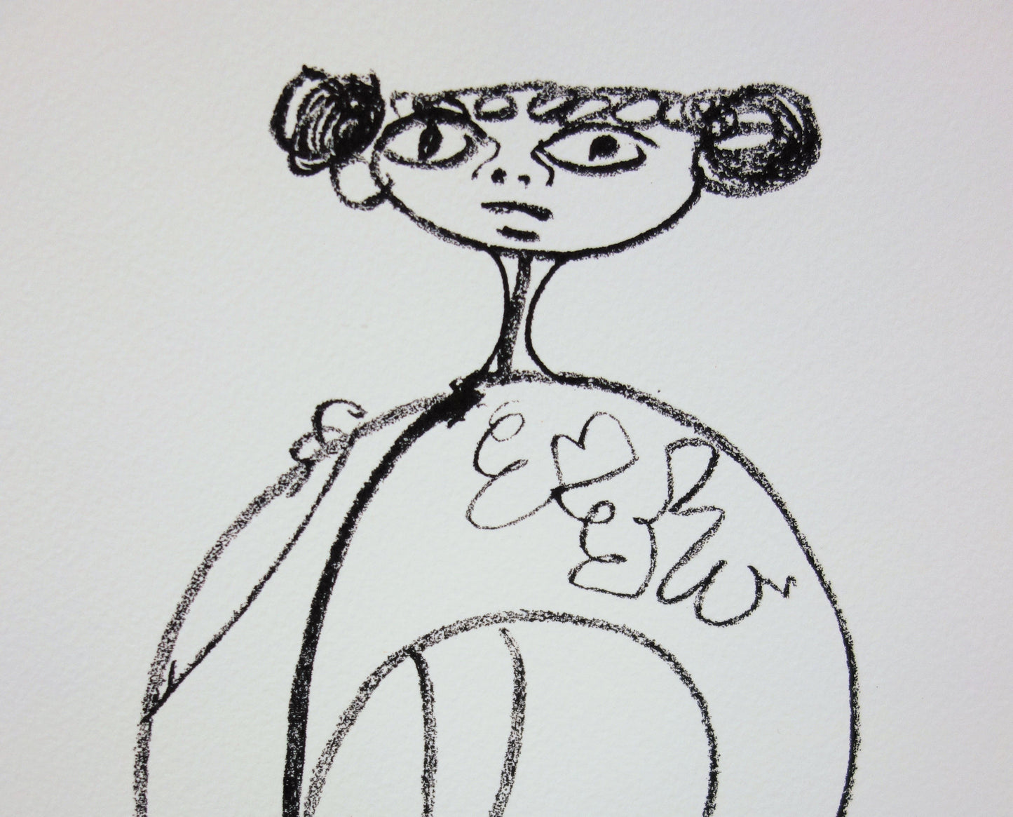 Jean COCTEAU : Elégant toreador cubiste - Lithographie signée