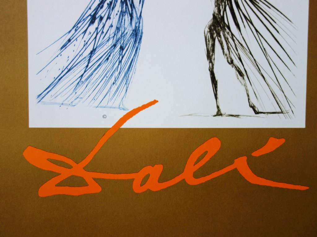 Salvador DALI : Tristan et Iseult - Lithographie originale signée