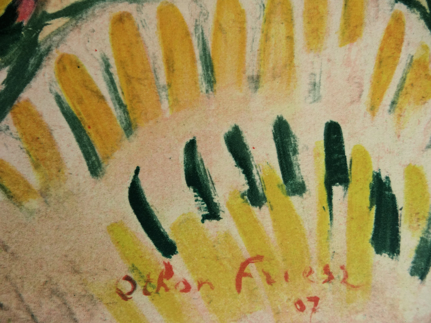 Emile OTHON FRIESZ : Paysage à la Ciotat - Lithographie signée