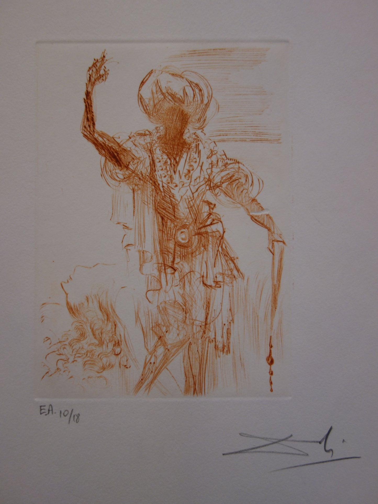 Salvador DALI : Othello - Gravure originale signée