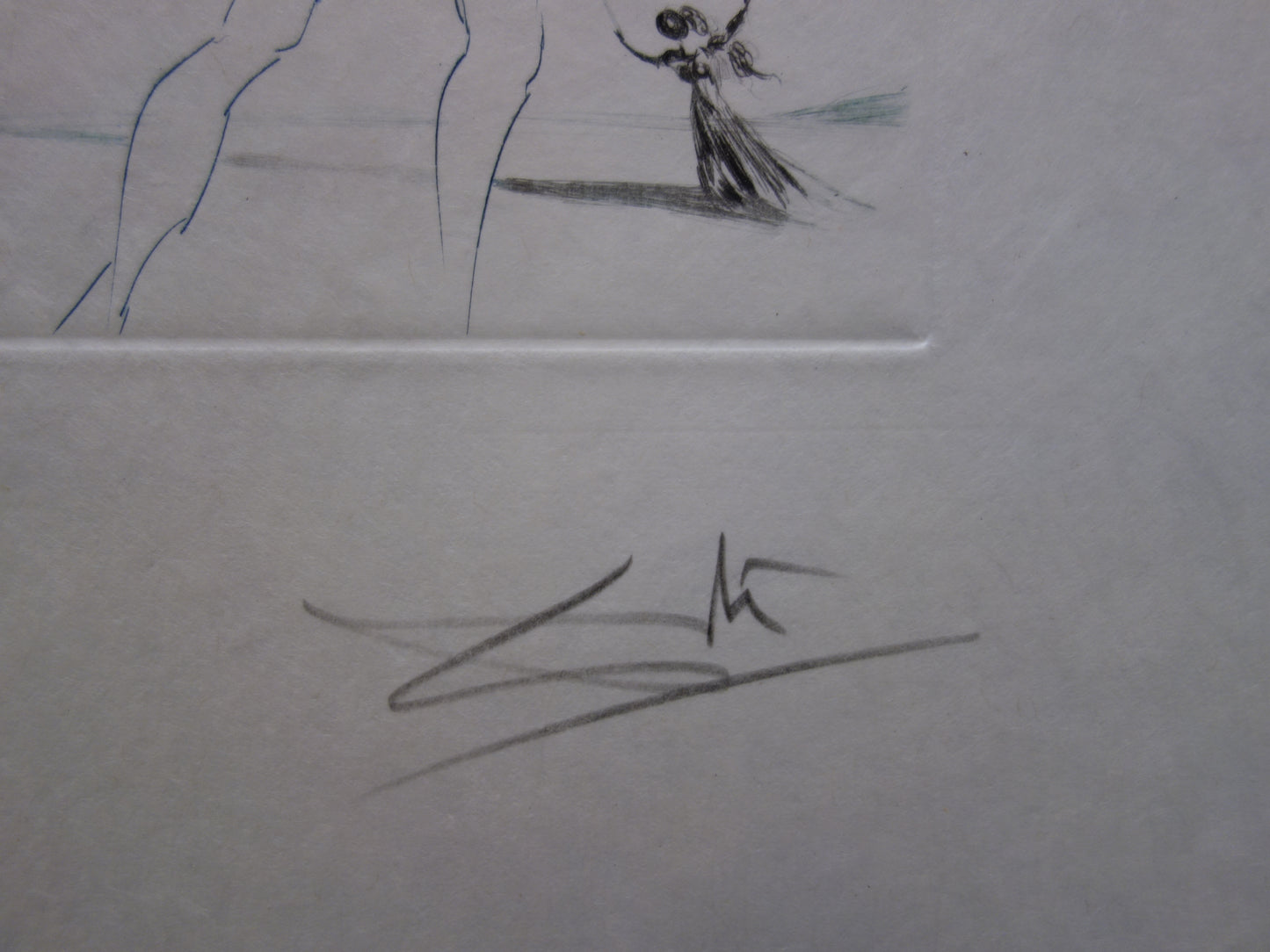 Salvador DALI : Mesure pour mesure - Gravure originale signée