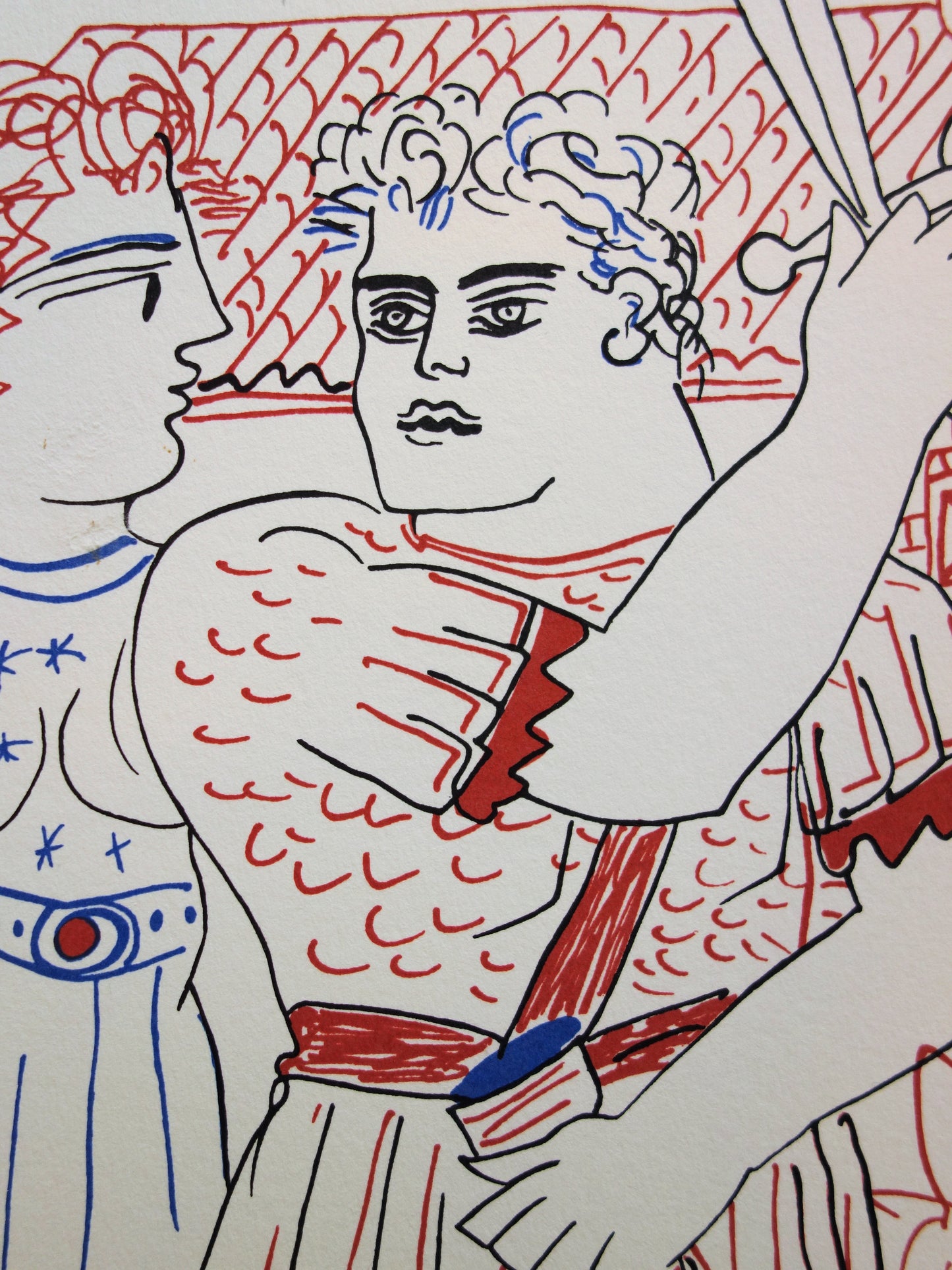 Alekos FASSIANOS : Hercule - Lithographie originale signée