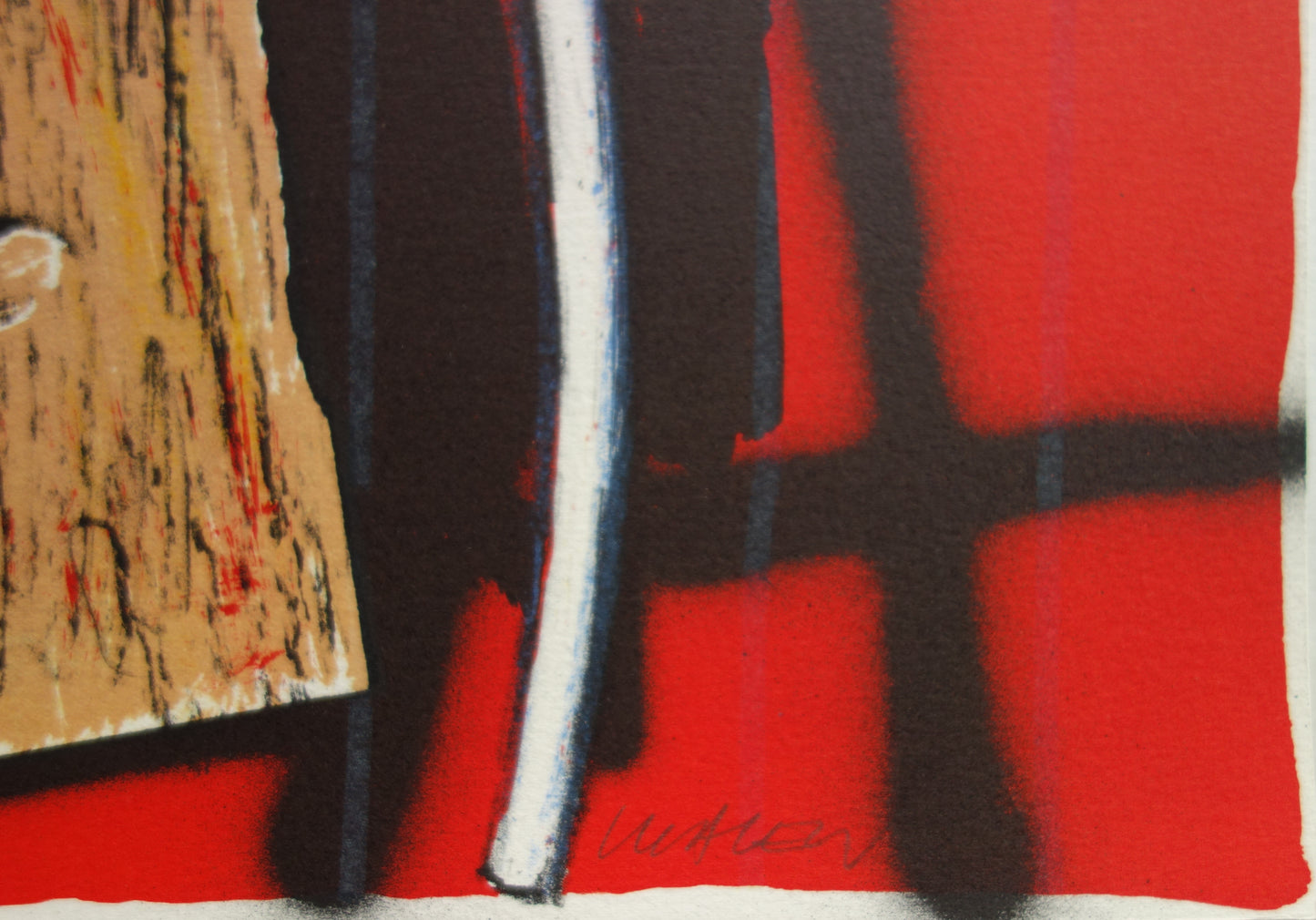 Peter KLASEN : Restricted Area - Lithographie originale signée
