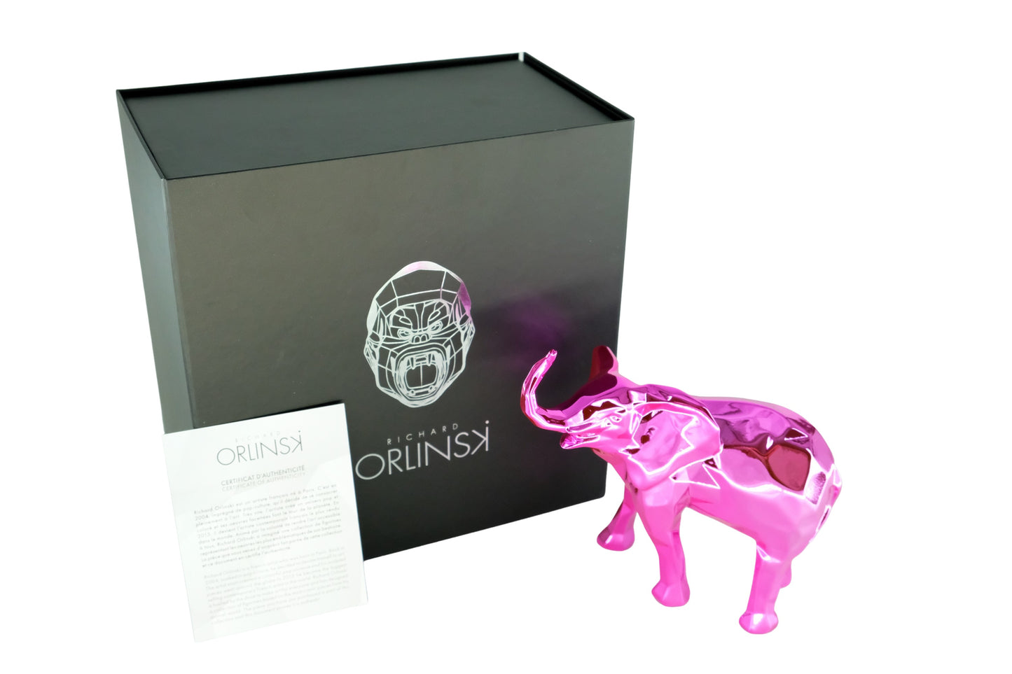 Richard ORLINSKI : Elephant (Pink edition) - Sculpture originale