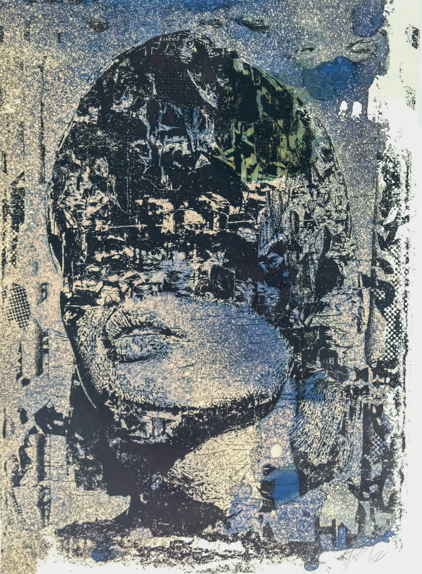 VHILS : Dusk - Sérigraphie originale signée