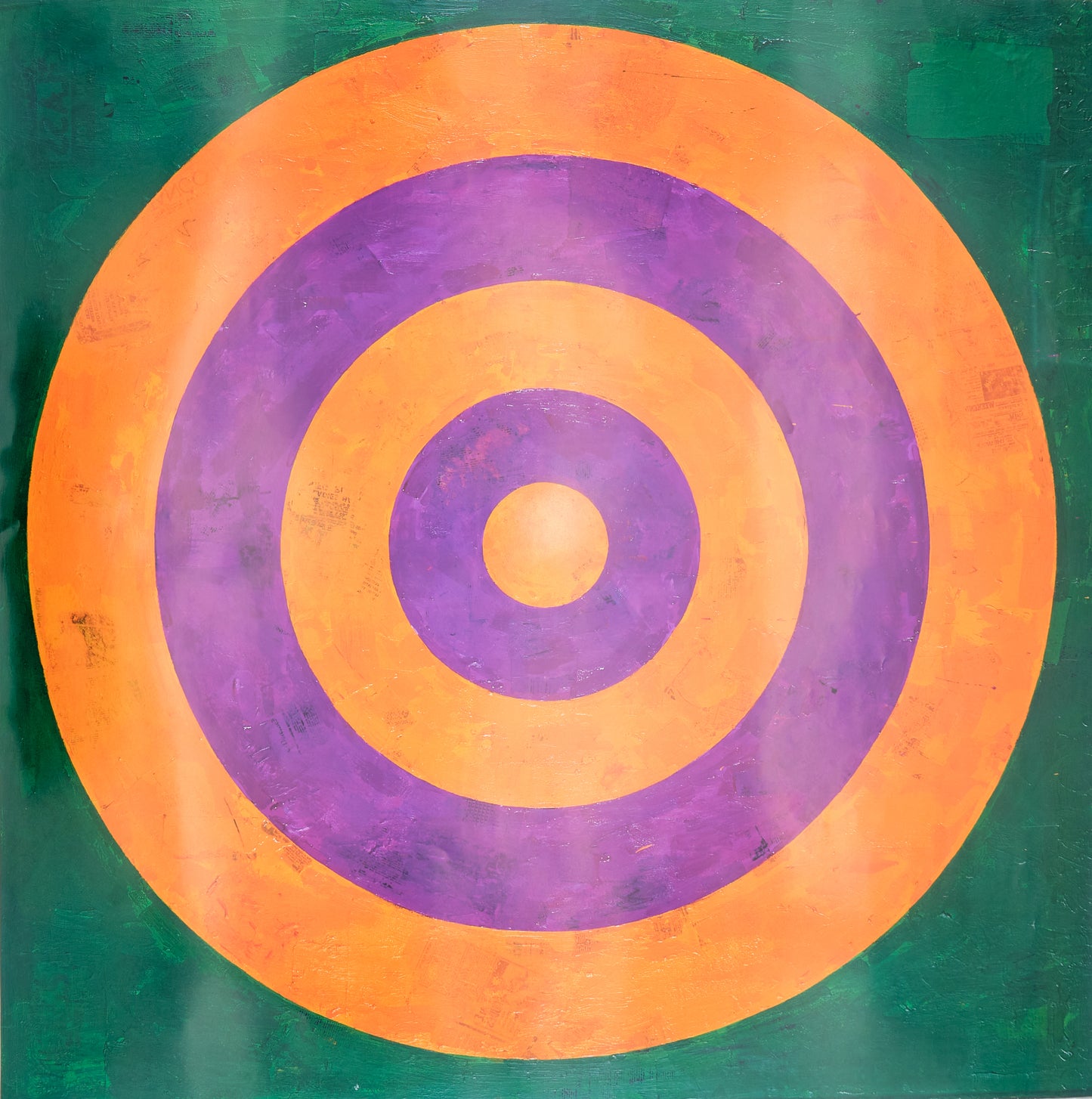 Jasper JOHNS : Target - Affiche originale en couleurs : manque photo