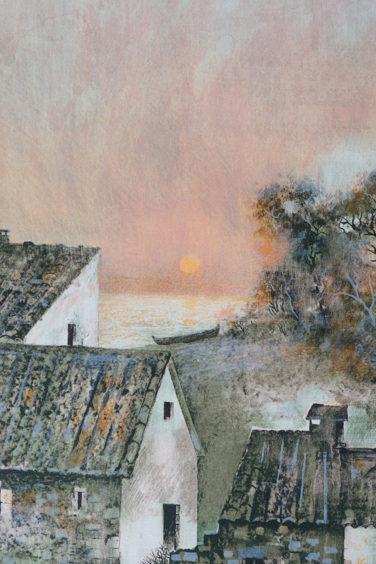 Antonio RIVERA : Orage d'un soir - Lithographie originale signée