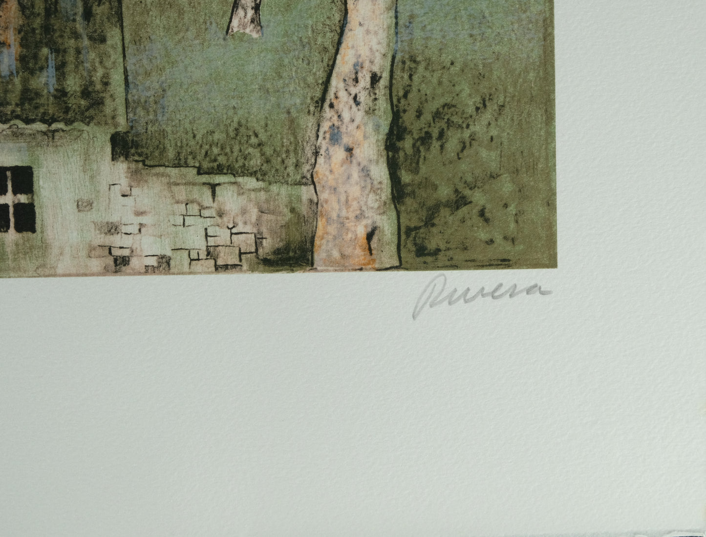 Antonio RIVERA : Orage d'un soir - Lithographie originale signée
