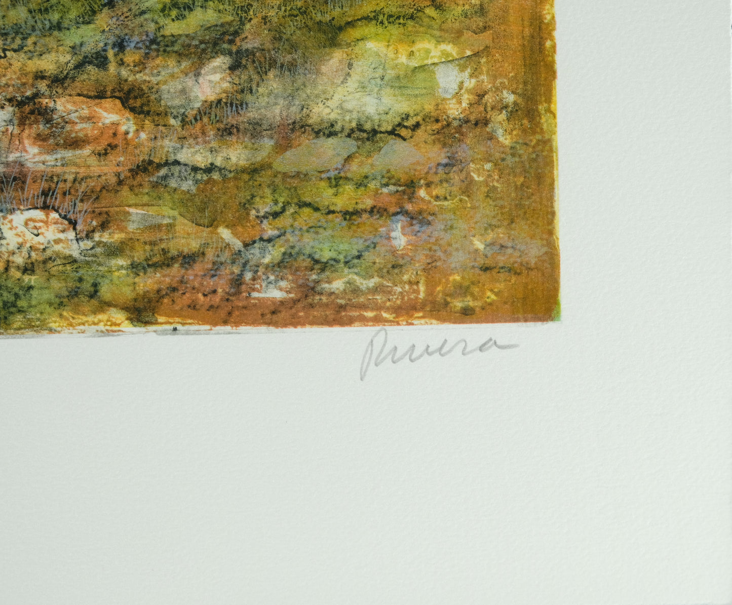 Antonio RIVERA : Le vieux phare - Lithographie originale signée
