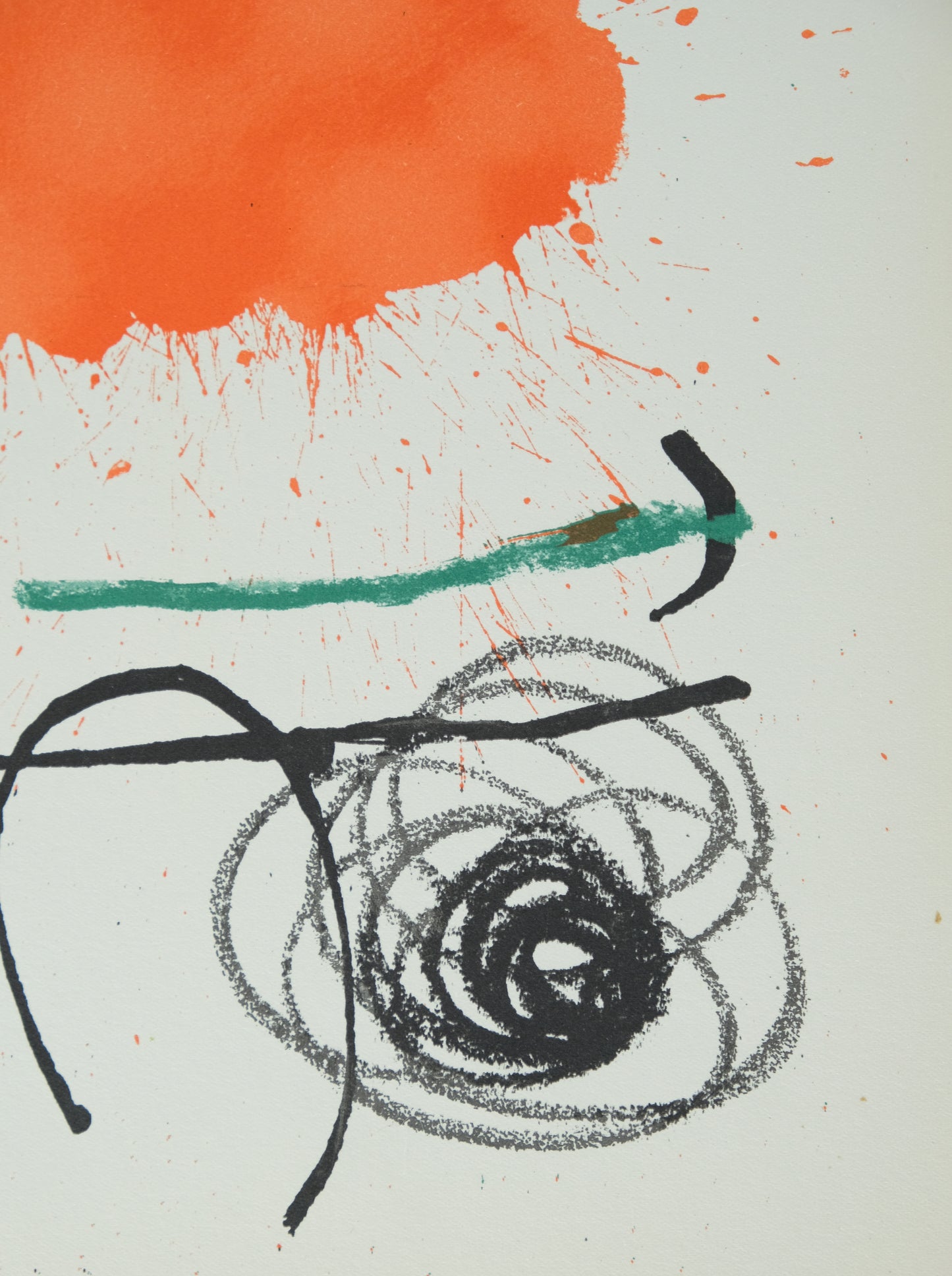 Joan MIRO : Obra Inedita Recent VI - Lithographie originale