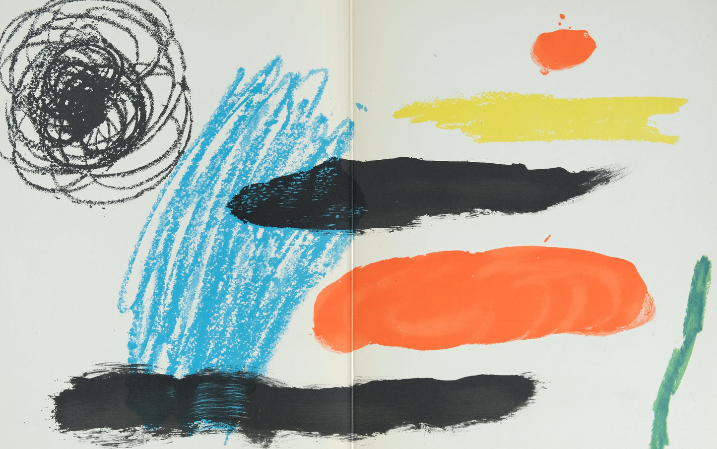 Joan MIRO : Obra Inedita Recent IX - Lithographie originale