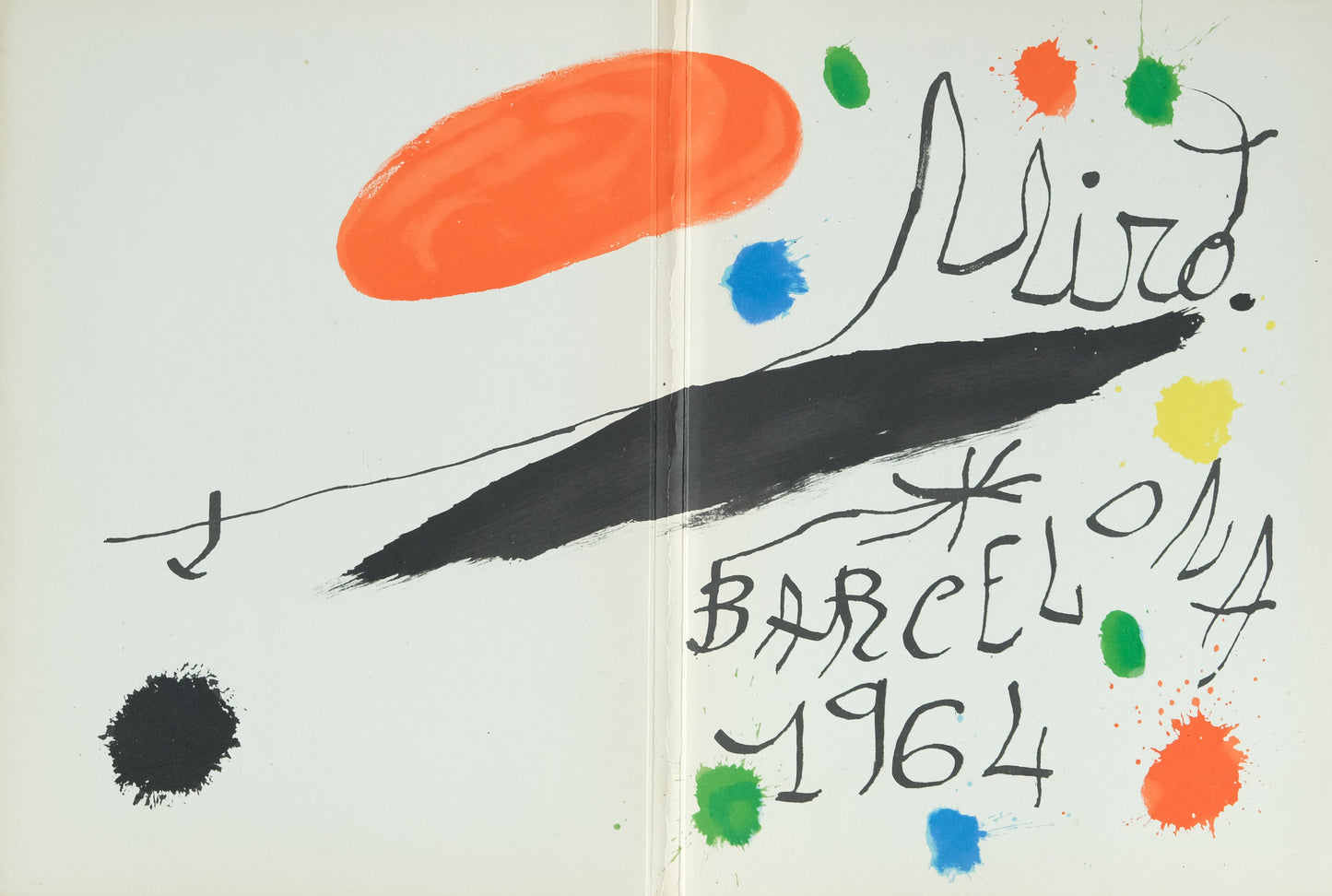 Joan MIRO : Obra Inedita Recent VIII - Lithographie originale