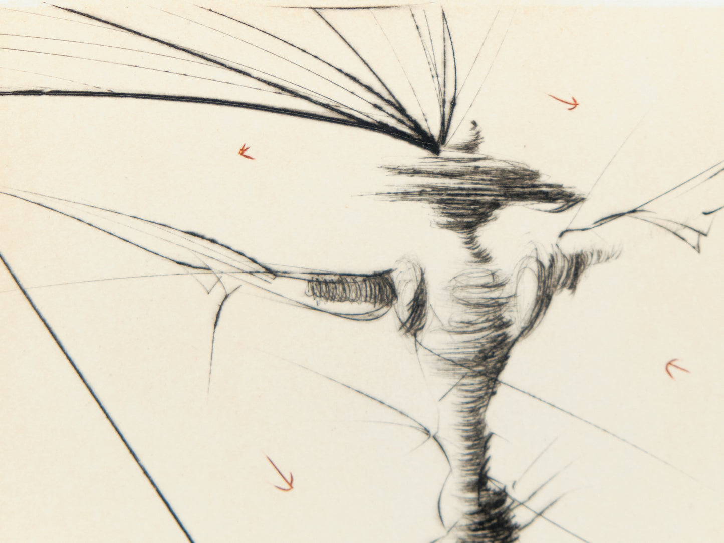 Salvador DALI : Le petit chevalier - Gravure originale signée