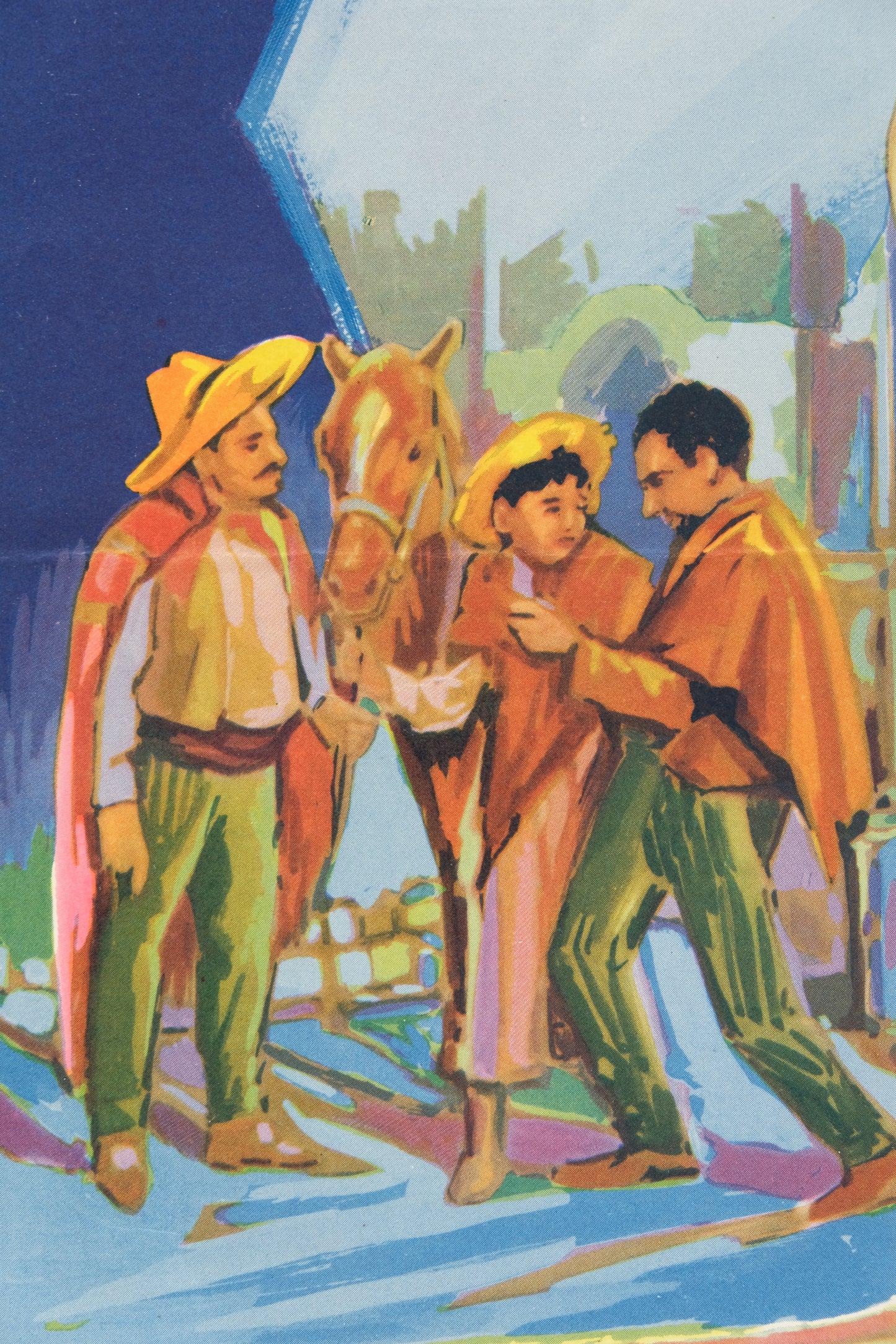 Walt DISNEY : La revanche de Pablito - Affiche originale en couleurs