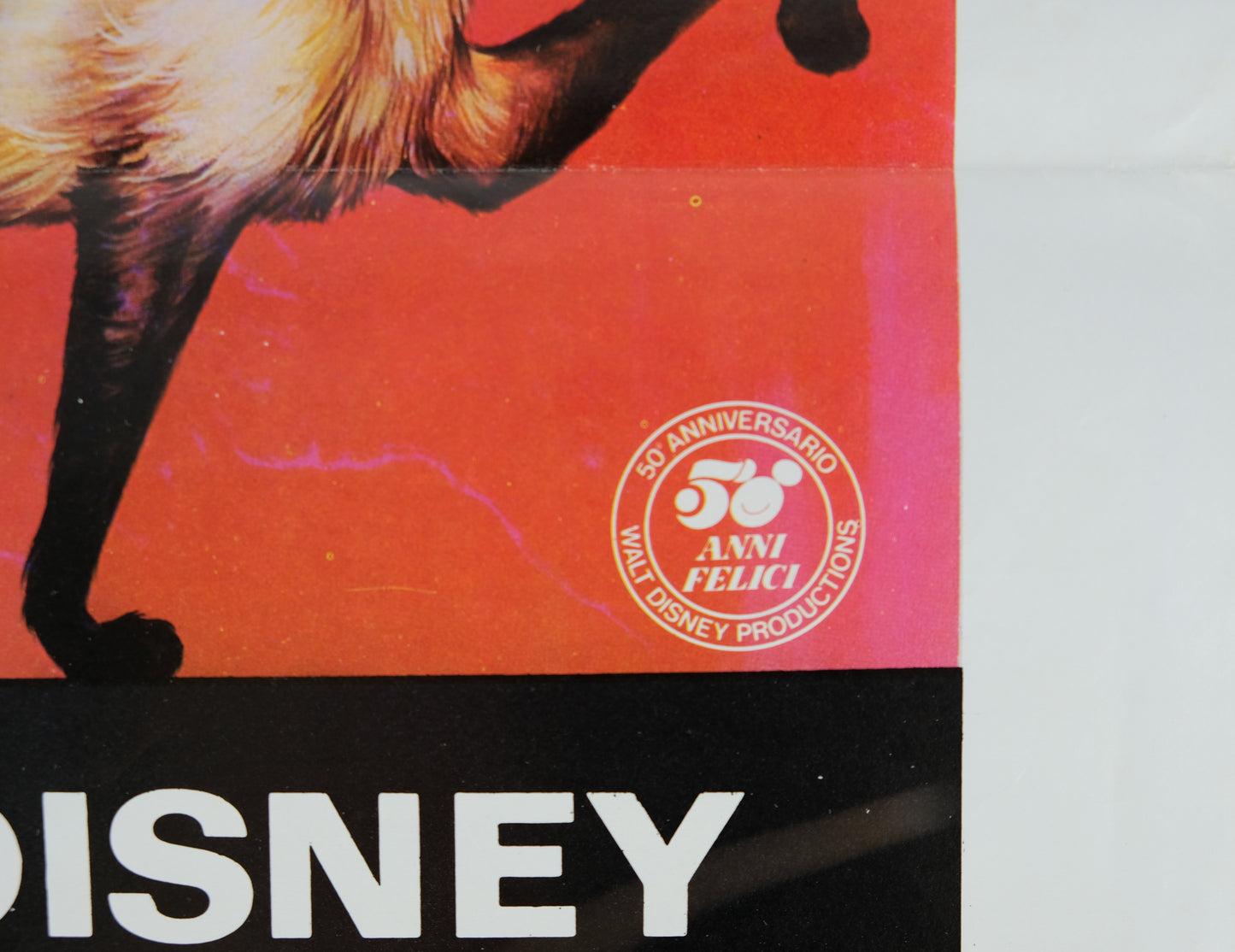 Walt DISNEY : FBI Operazione Gatto - Affiche originale en couleurs