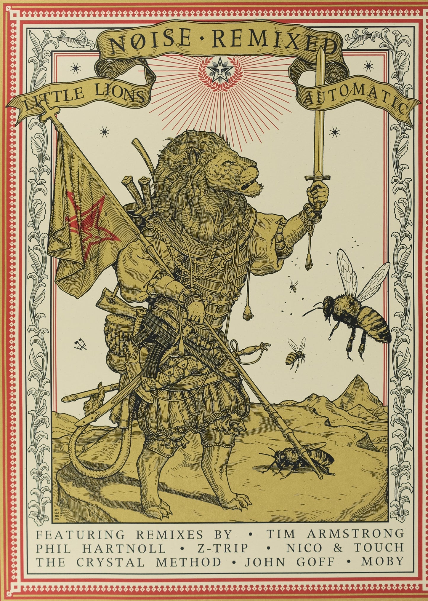 Ravi ZUPA : Noise Remixed - Lithographie originale signée