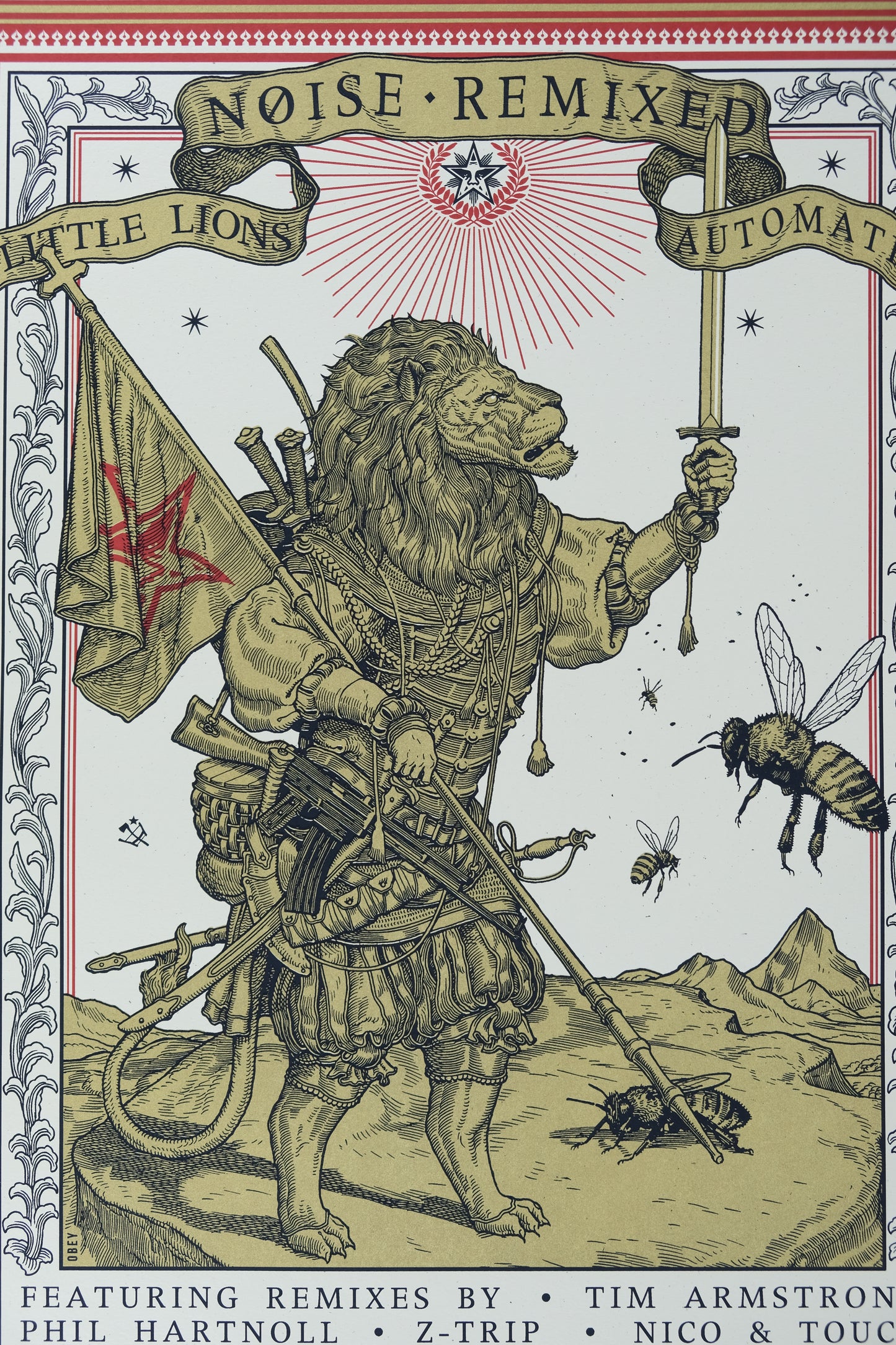 Ravi ZUPA : Noise Remixed - Lithographie originale signée