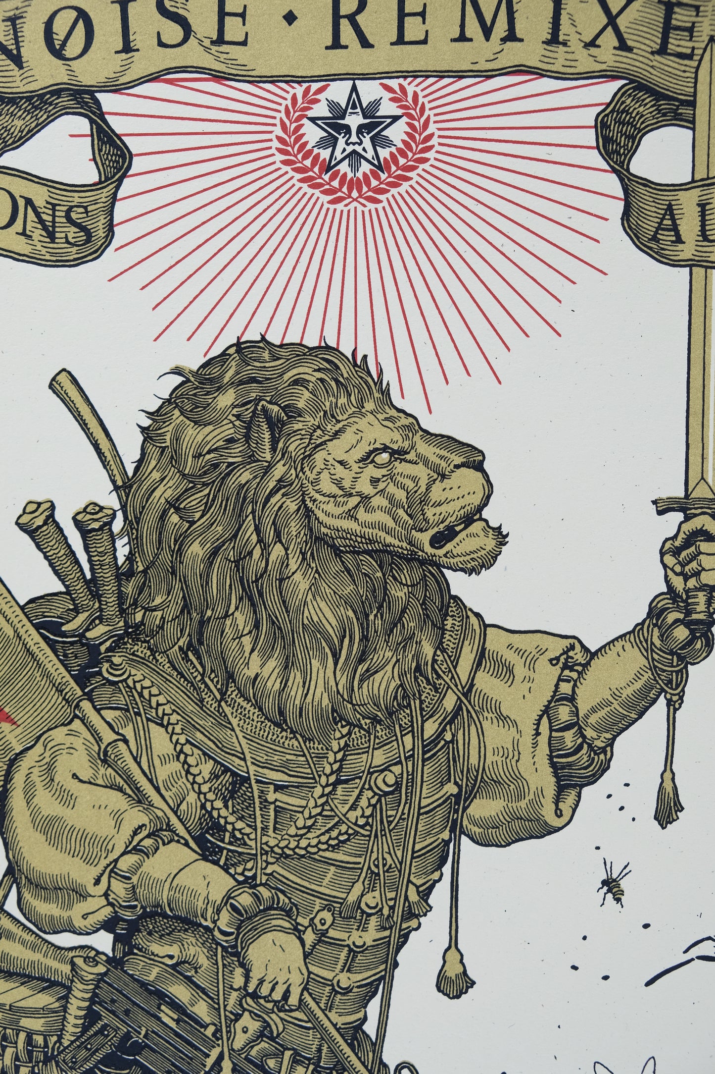 Ravi ZUPA : Noise Remixed - Lithographie originale signée