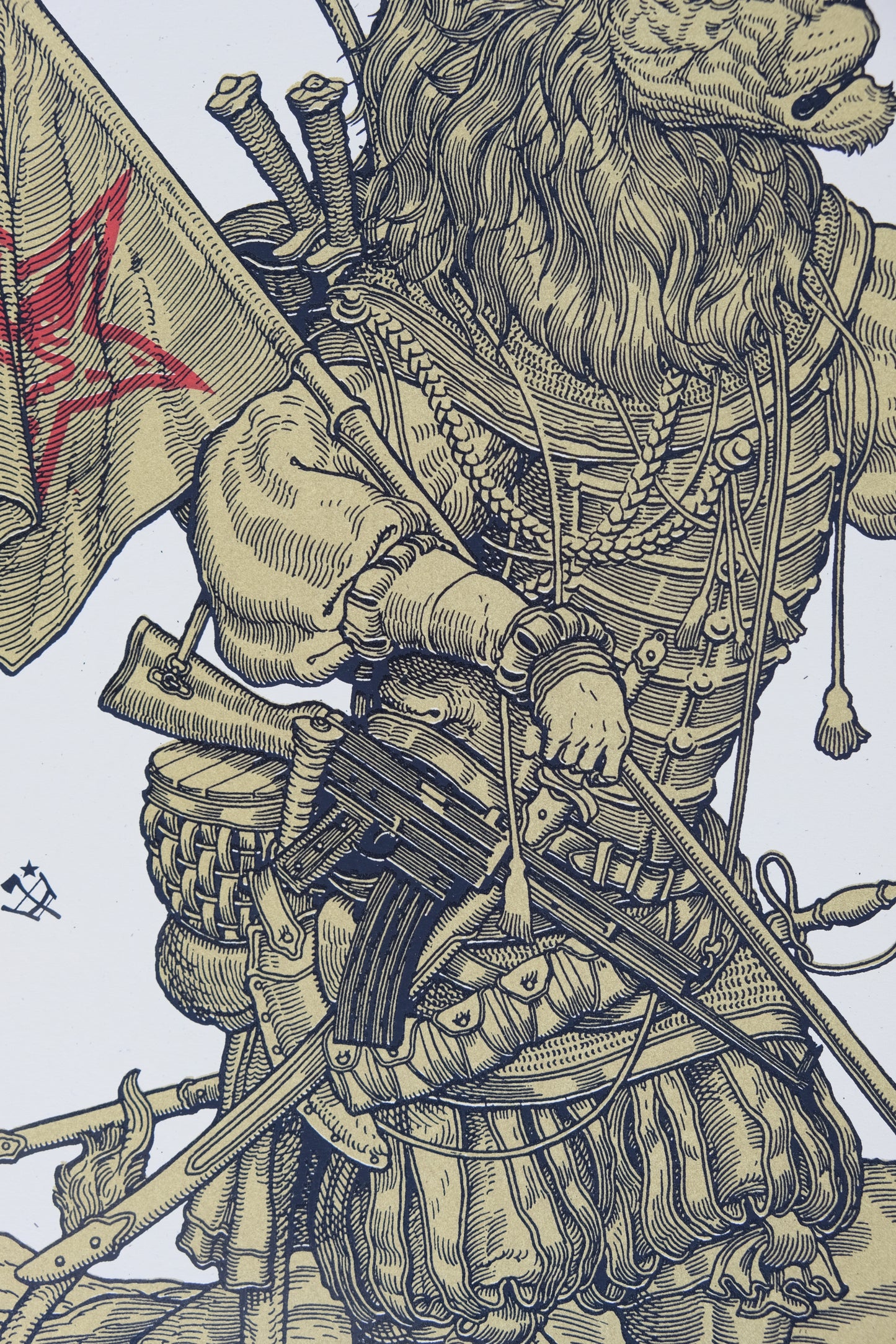 Ravi ZUPA : Noise Remixed - Lithographie originale signée