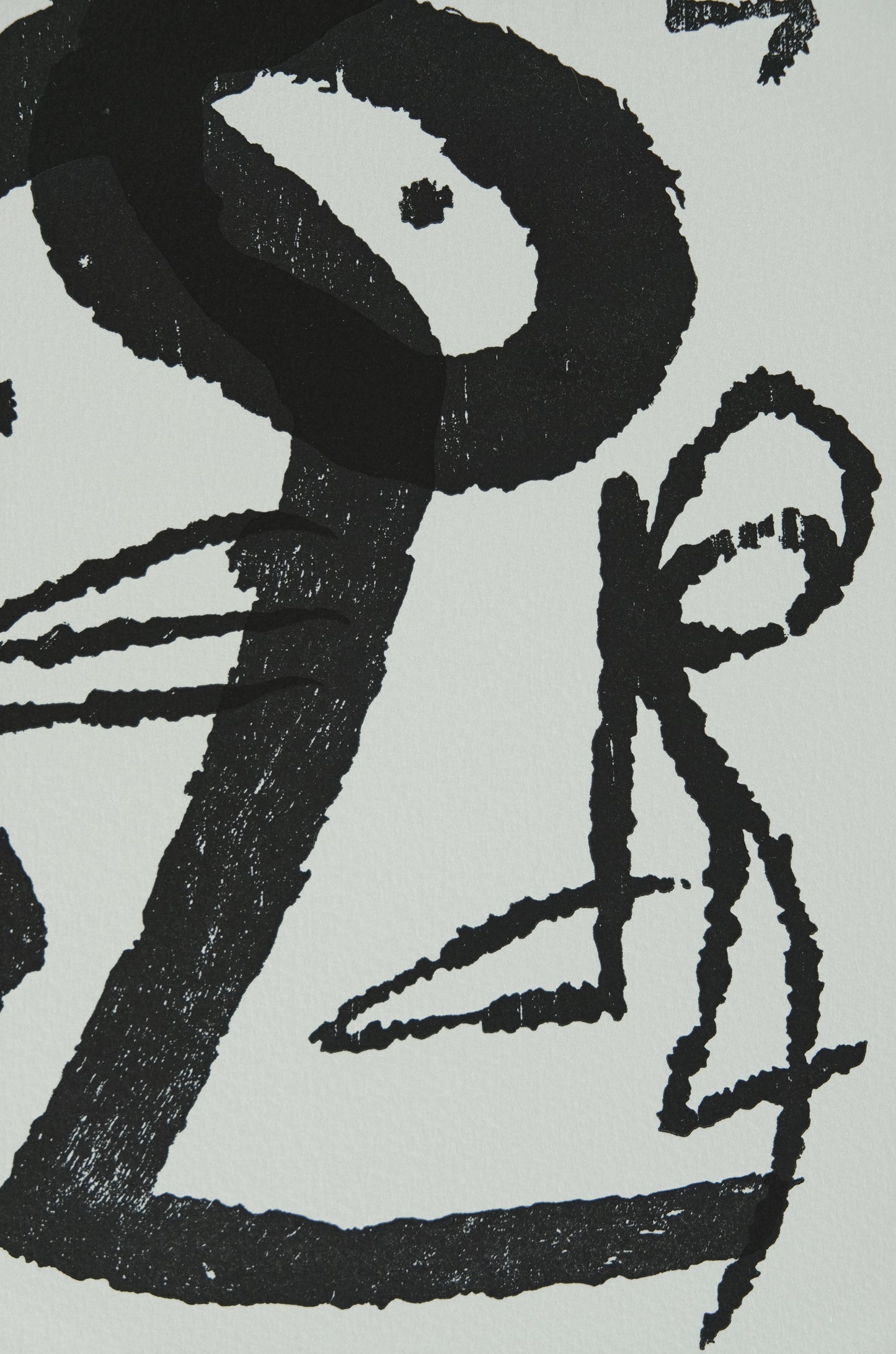 Joan MIRO : Composition surréaliste - Gravure originale