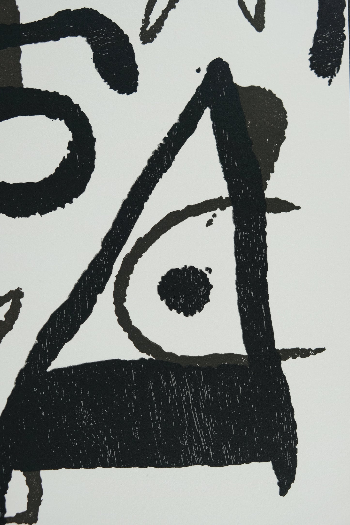 Joan MIRO : Equinoxe en noir et blanc - Gravure originale