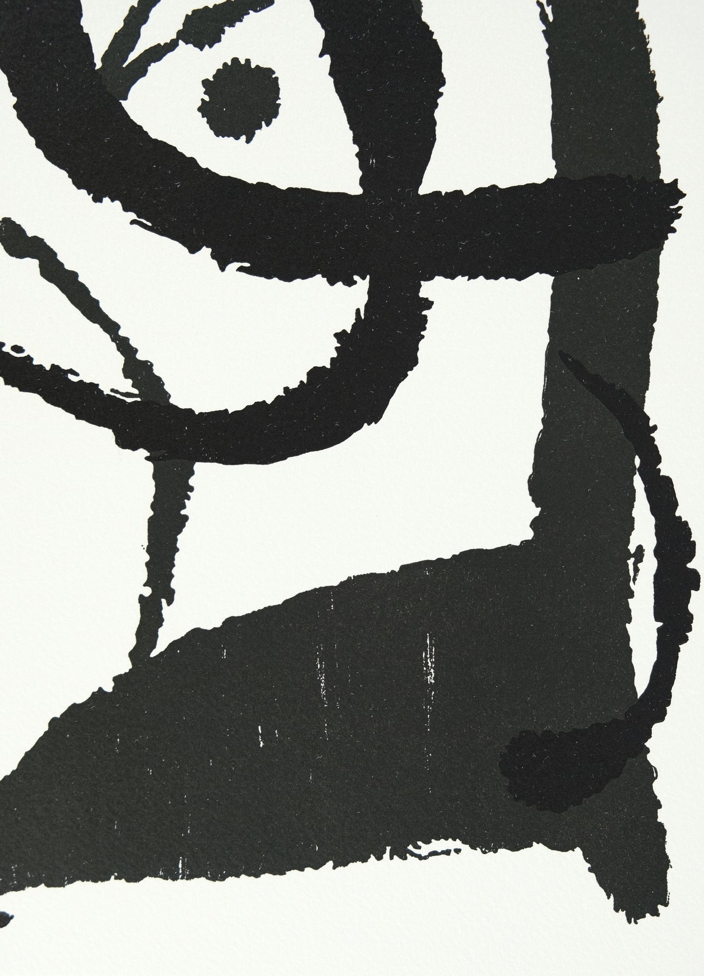 Joan MIRO : Femme et oiseau - Gravure originale