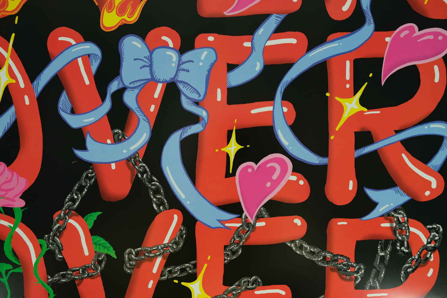 Dan COLEN : Lover, Lover, Lover - Affiche originale