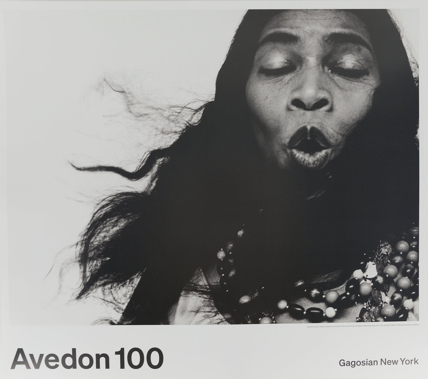 Richard AVEDON : Marian Anderson - Affiche originale