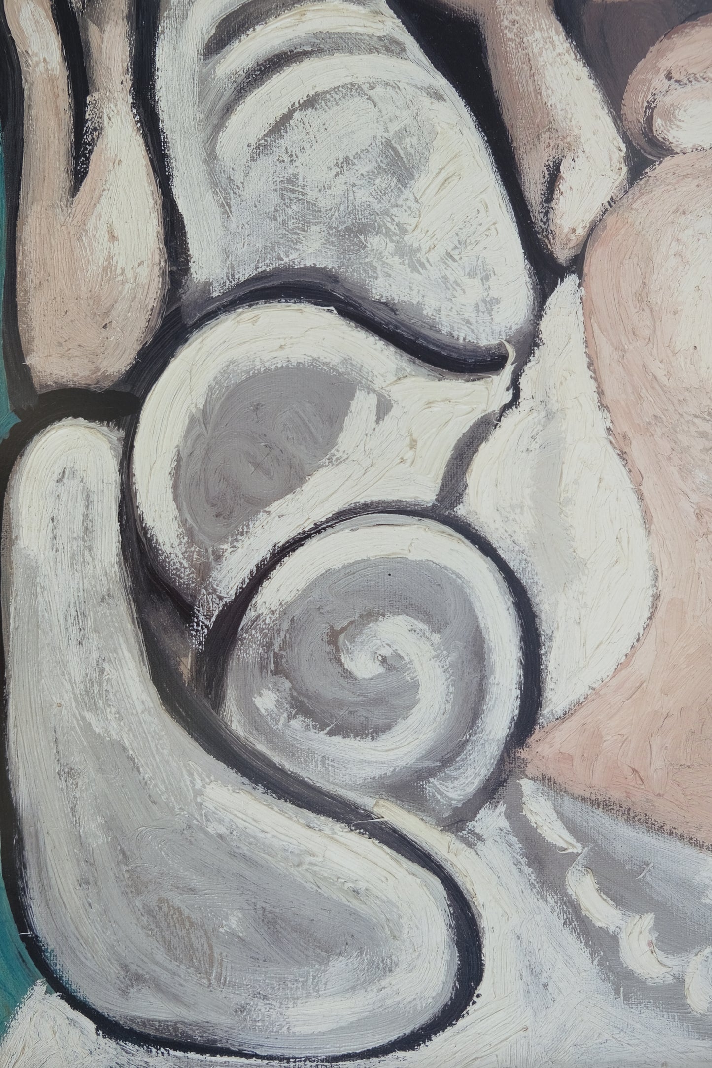 Pablo PICASSO : Marie-Thérèse accoudée - Affiche originale en couleurs