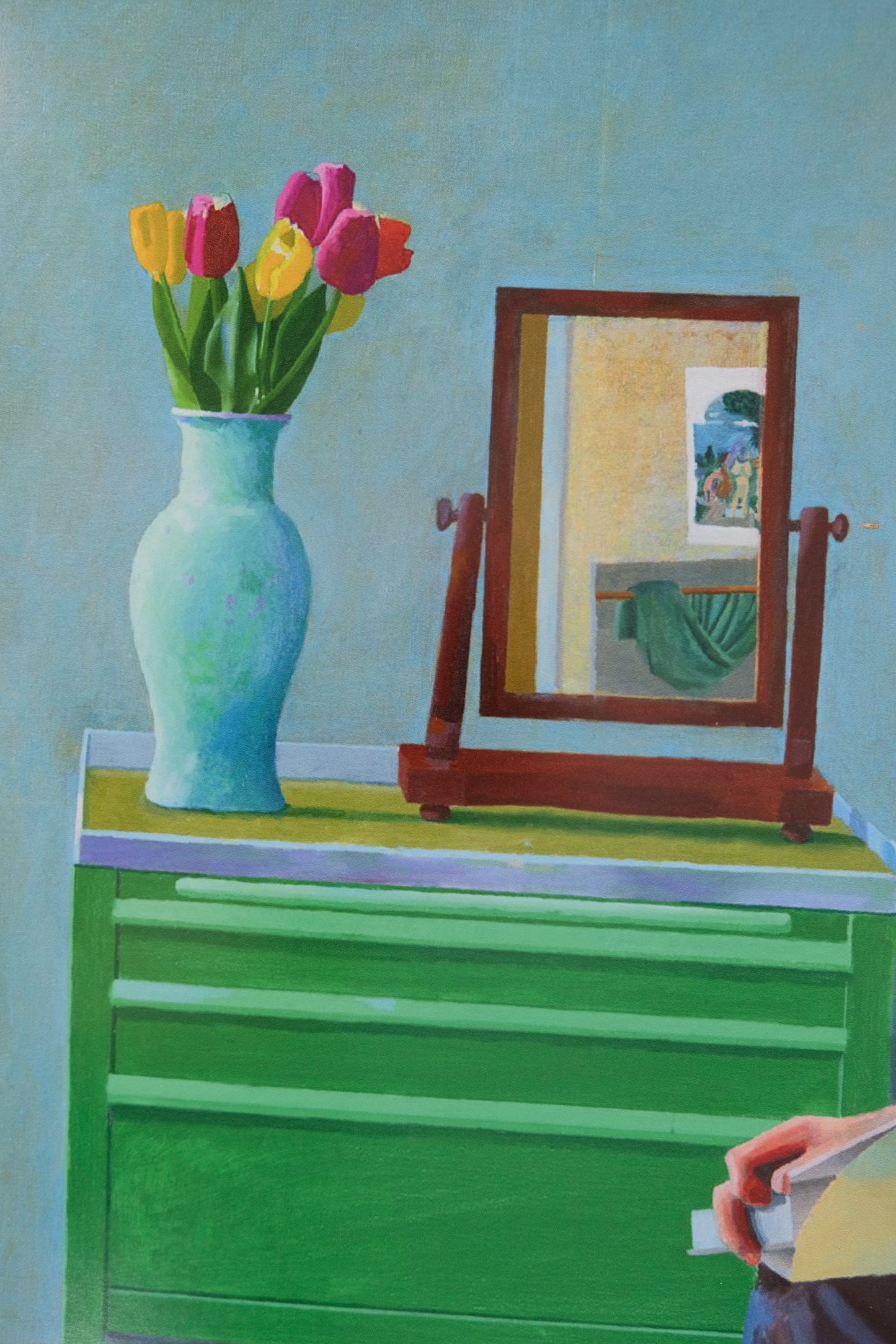 David HOCKNEY : Bozar 2021 - Affiche originale en couleurs