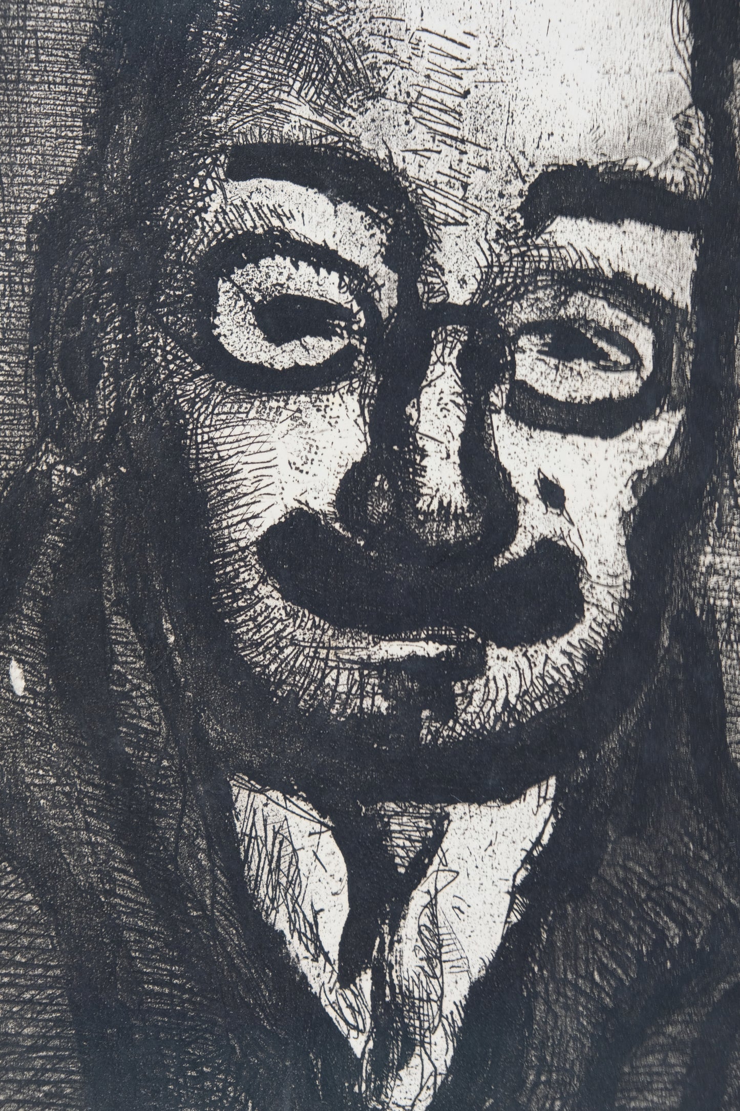 Georges ROUAULT : Le directeur de théâtre- Gravure originale signée