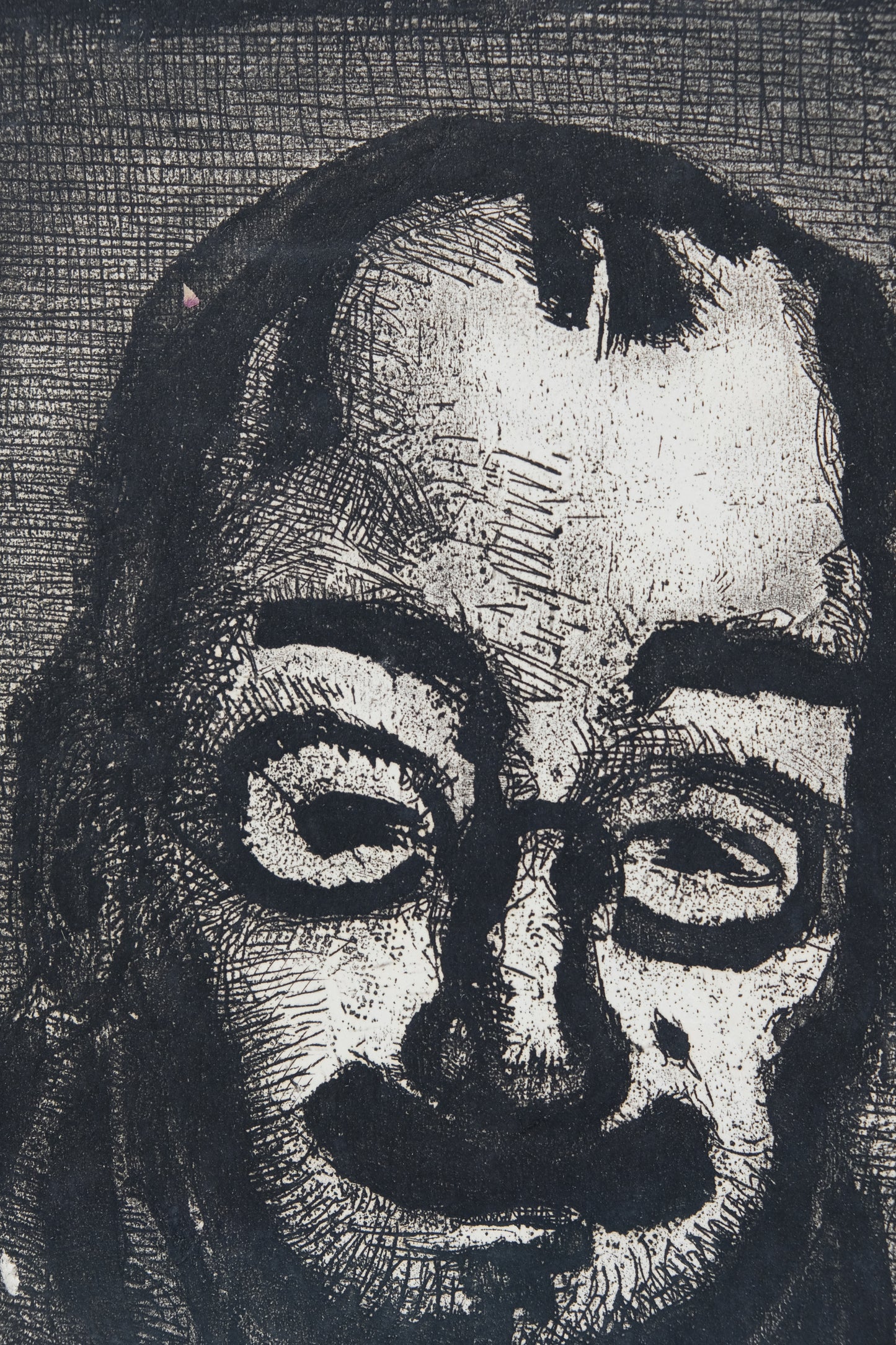 Georges ROUAULT : Le directeur de théâtre- Gravure originale signée