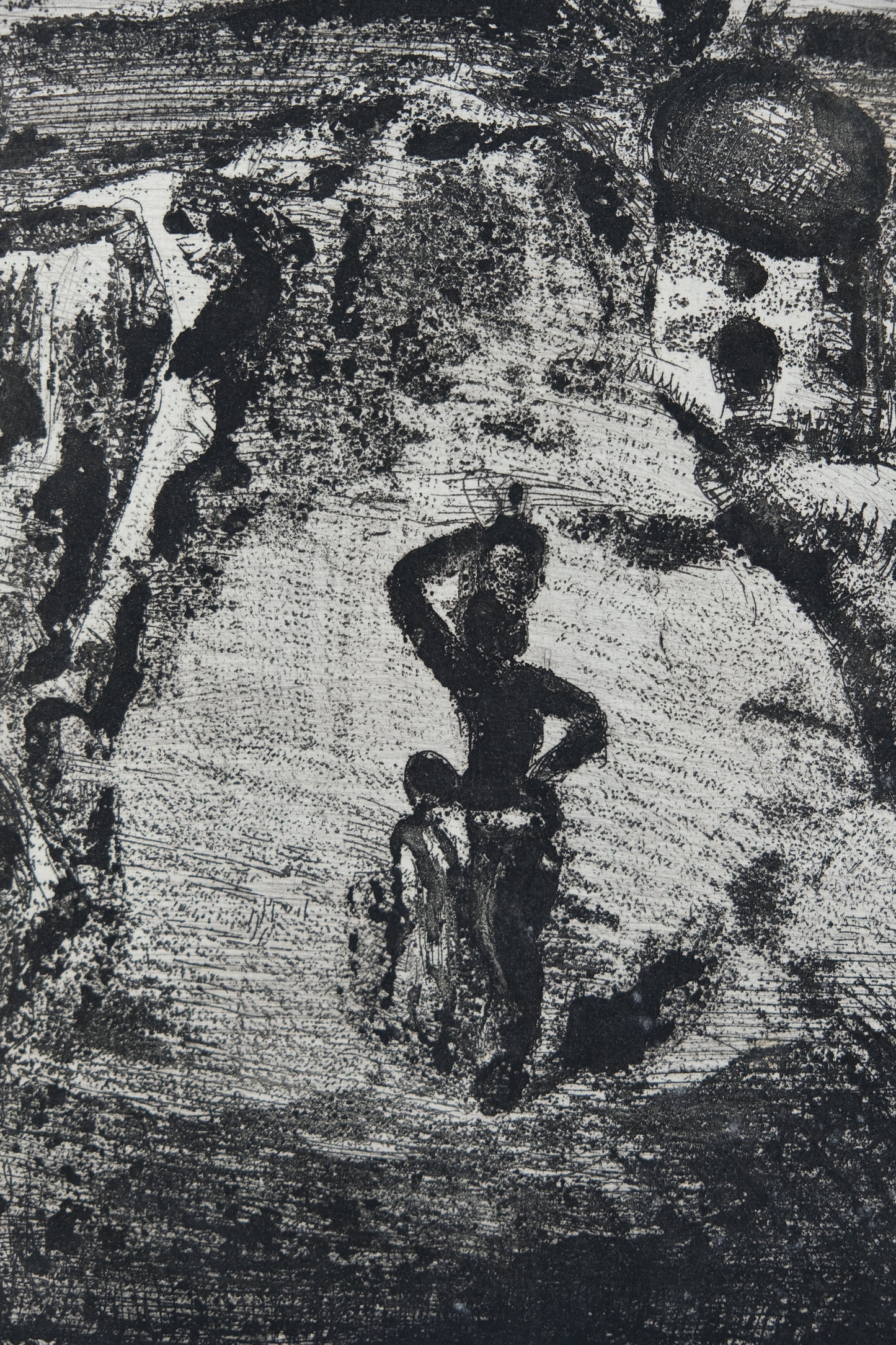 Georges ROUAULT : La cueillette de fruits - Gravure originale signée