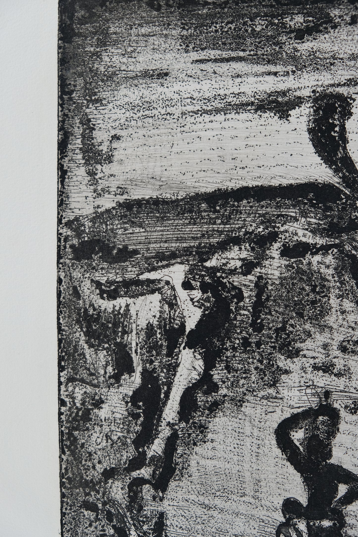 Georges ROUAULT : La cueillette de fruits - Gravure originale signée