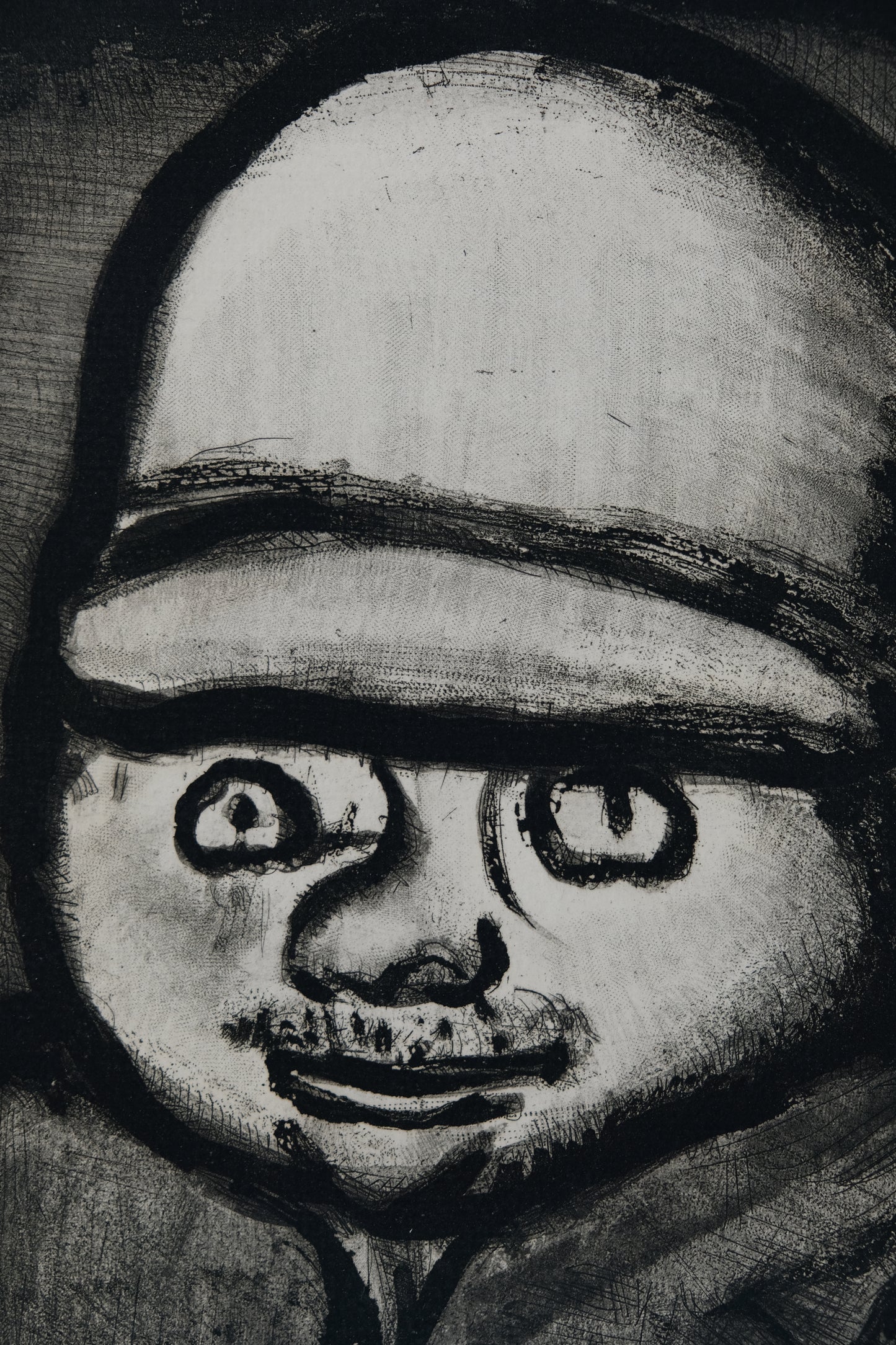 Georges ROUAULT : Fléau Colon - Gravure originale signée
