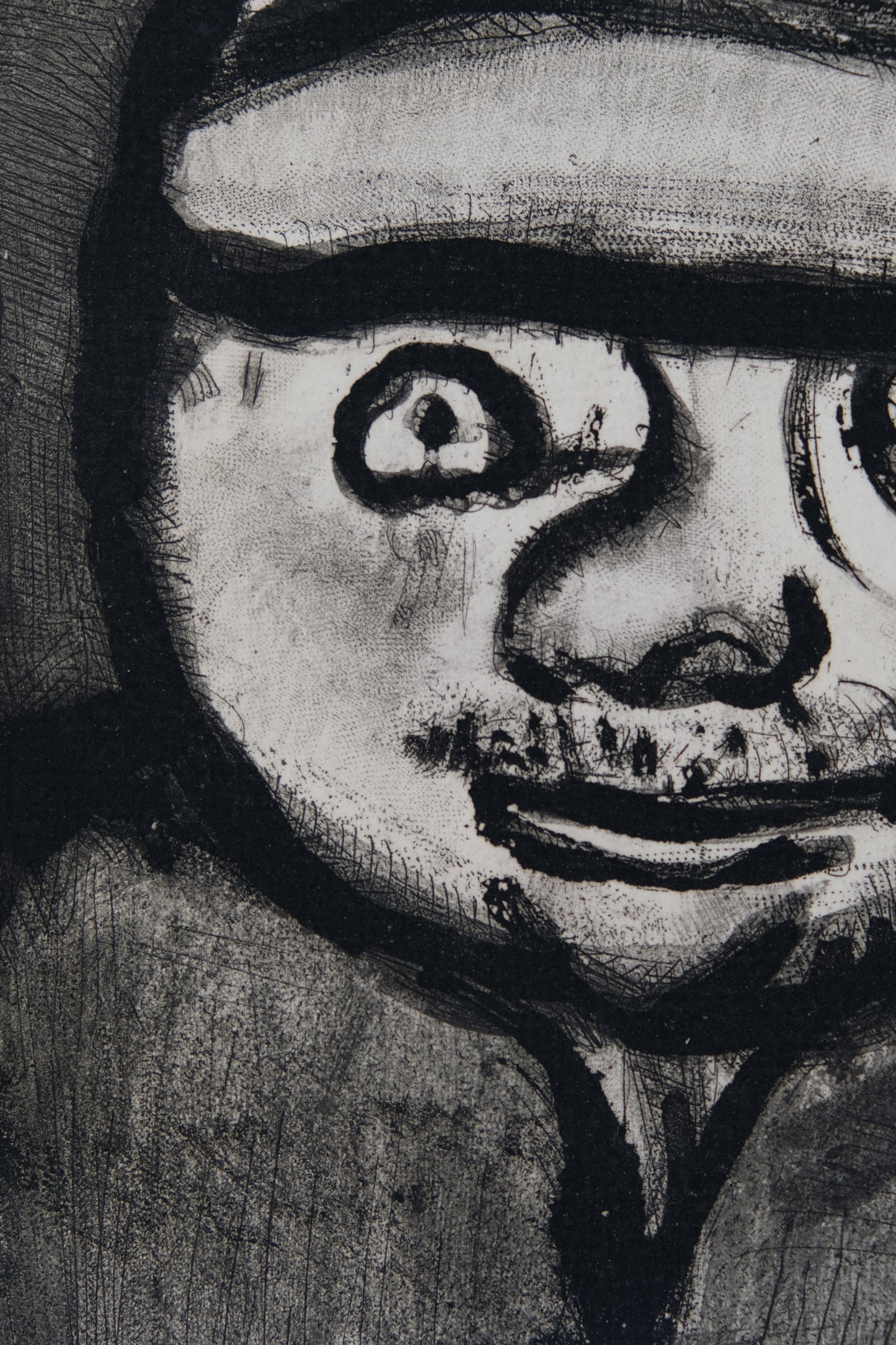Georges ROUAULT : Fléau Colon - Gravure originale signée