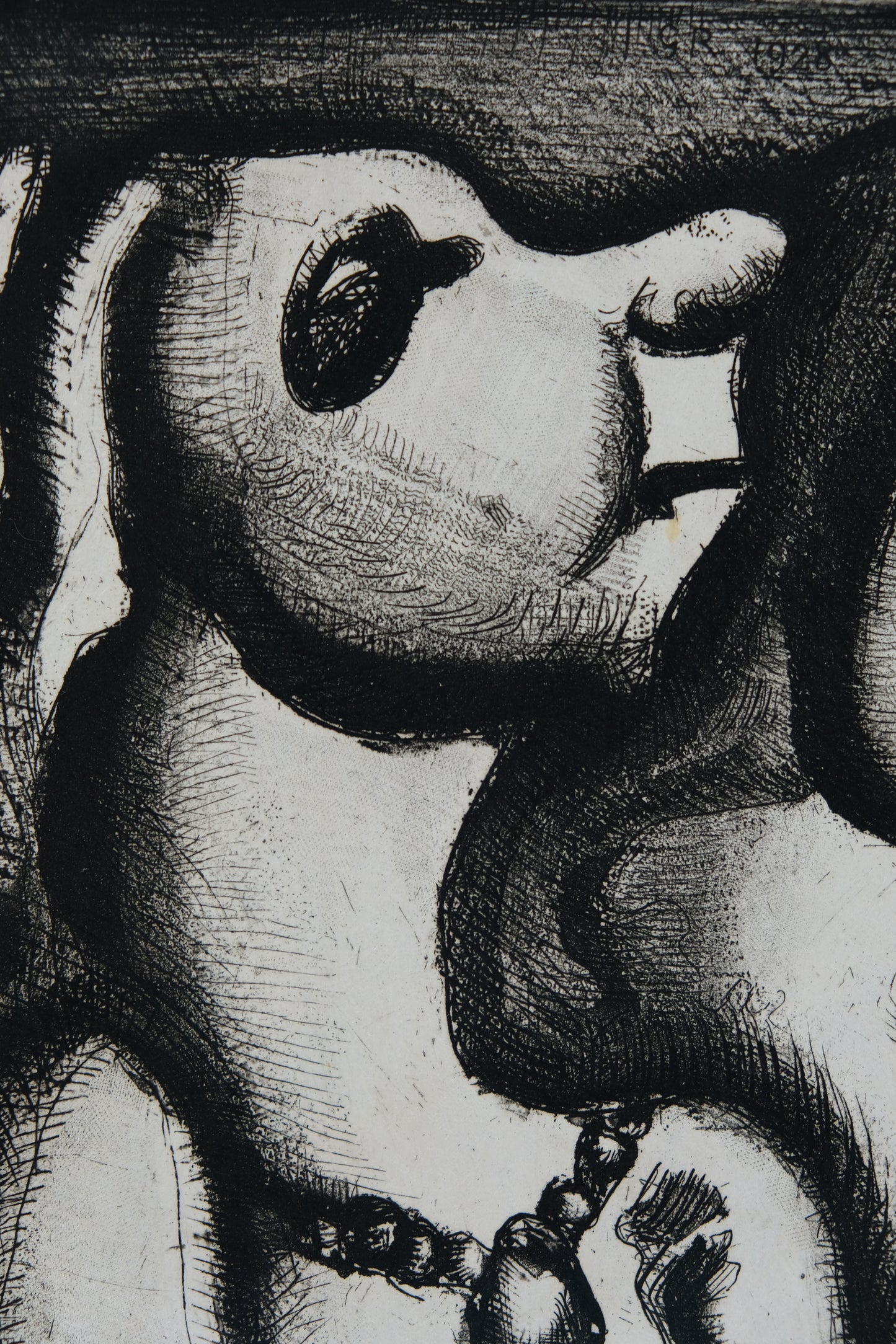 Georges ROUAULT : Les deux matrones - Gravure originale