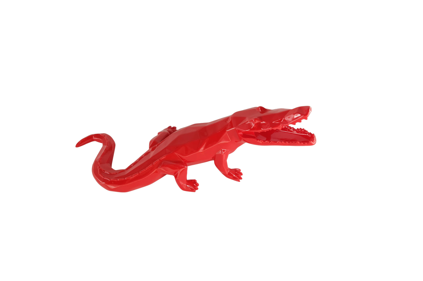 Richard ORLINSKI : Croco Spirit (Red Edition) - Sculpture originale