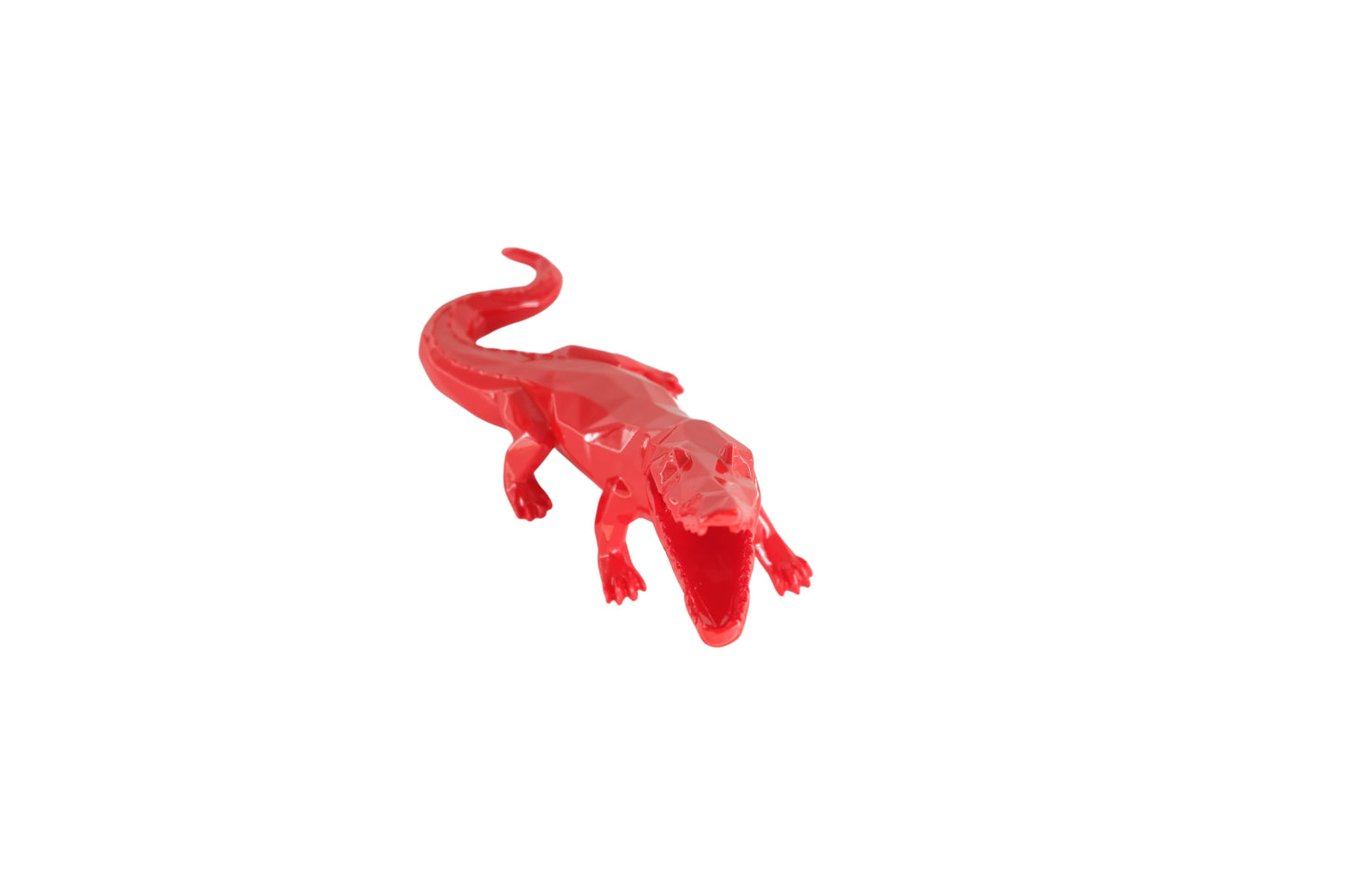 Richard ORLINSKI : Croco Spirit (Red Edition) - Sculpture originale