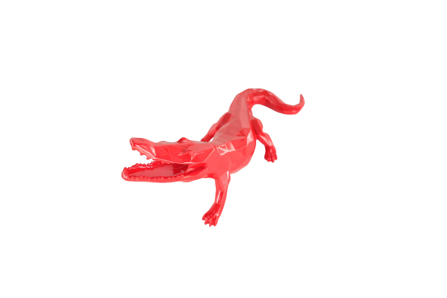 Richard ORLINSKI : Croco Spirit (Red Edition) - Sculpture originale