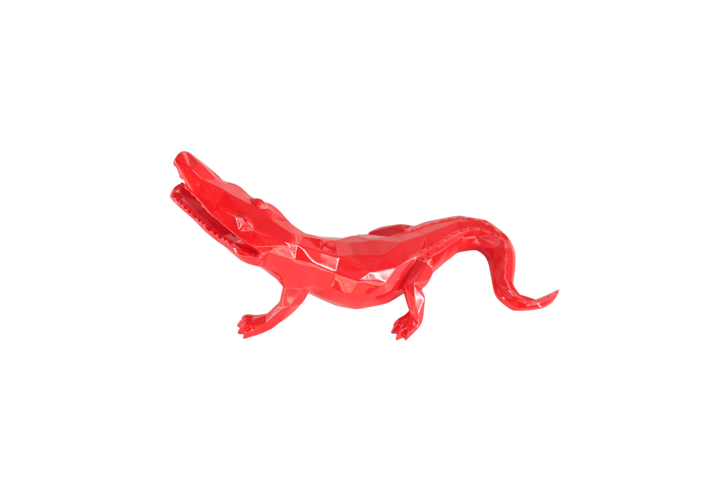 Richard ORLINSKI : Croco Spirit (Red Edition) - Sculpture originale