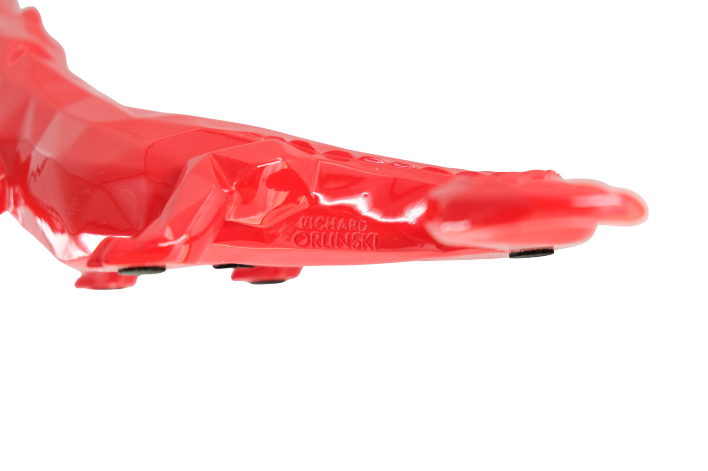 Richard ORLINSKI : Croco Spirit (Red Edition) - Sculpture originale
